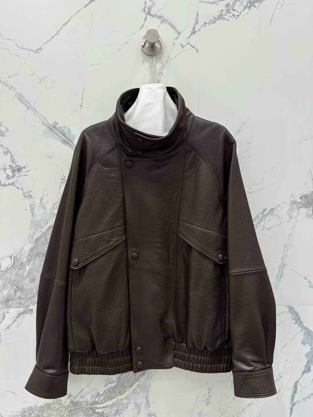 Кожаные Куртки И Дублёнки Женские Saint Laurent 18090111