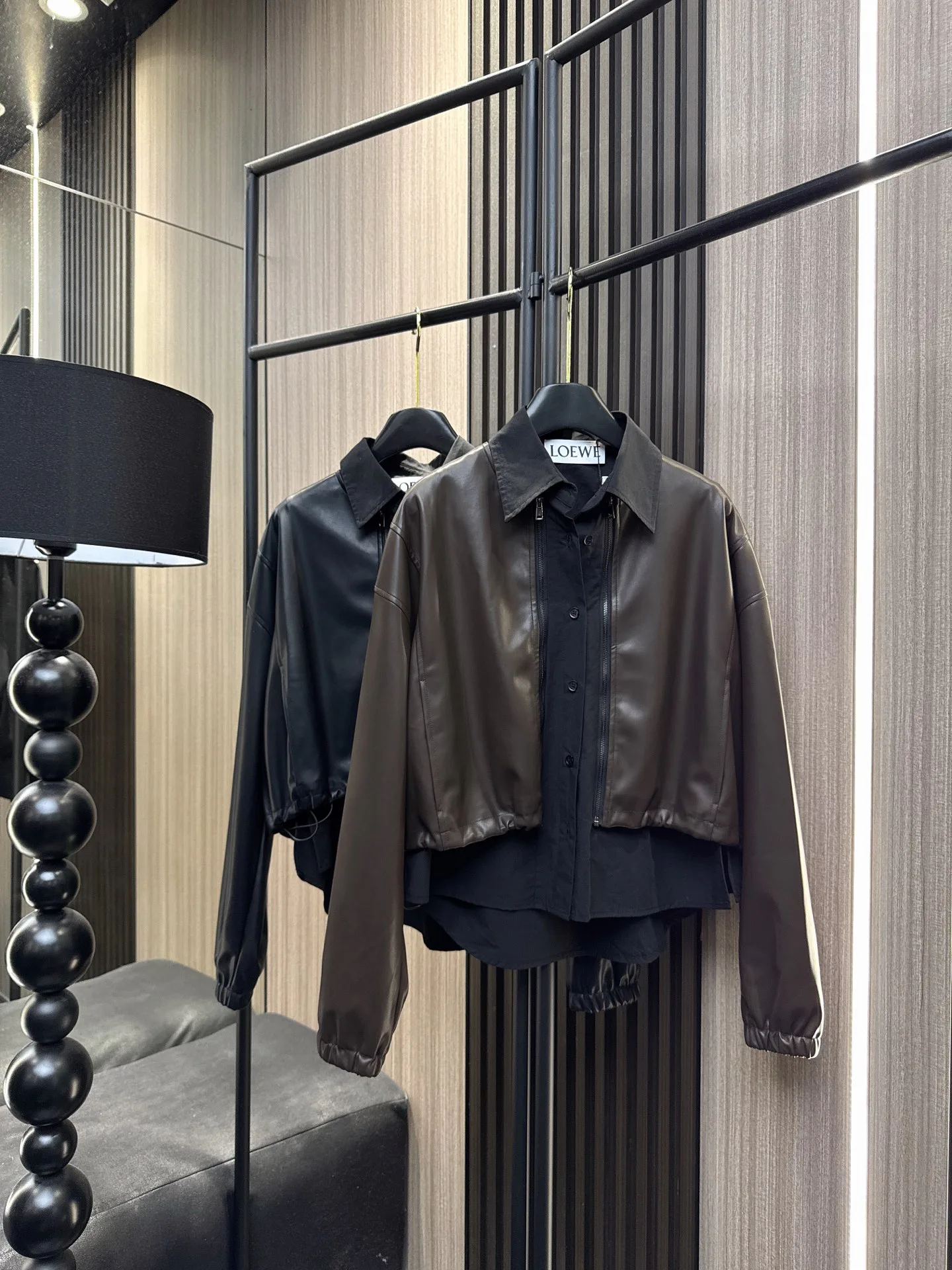 Кожаные Куртки И Дублёнки Женские Loewe 18743020