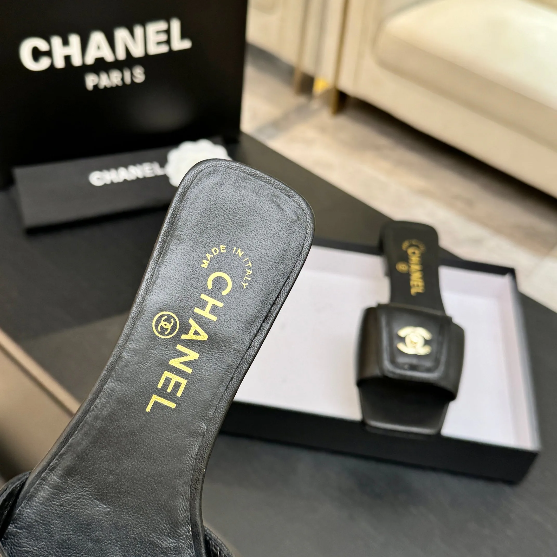 Шлепанцы Женские Chanel 11659008