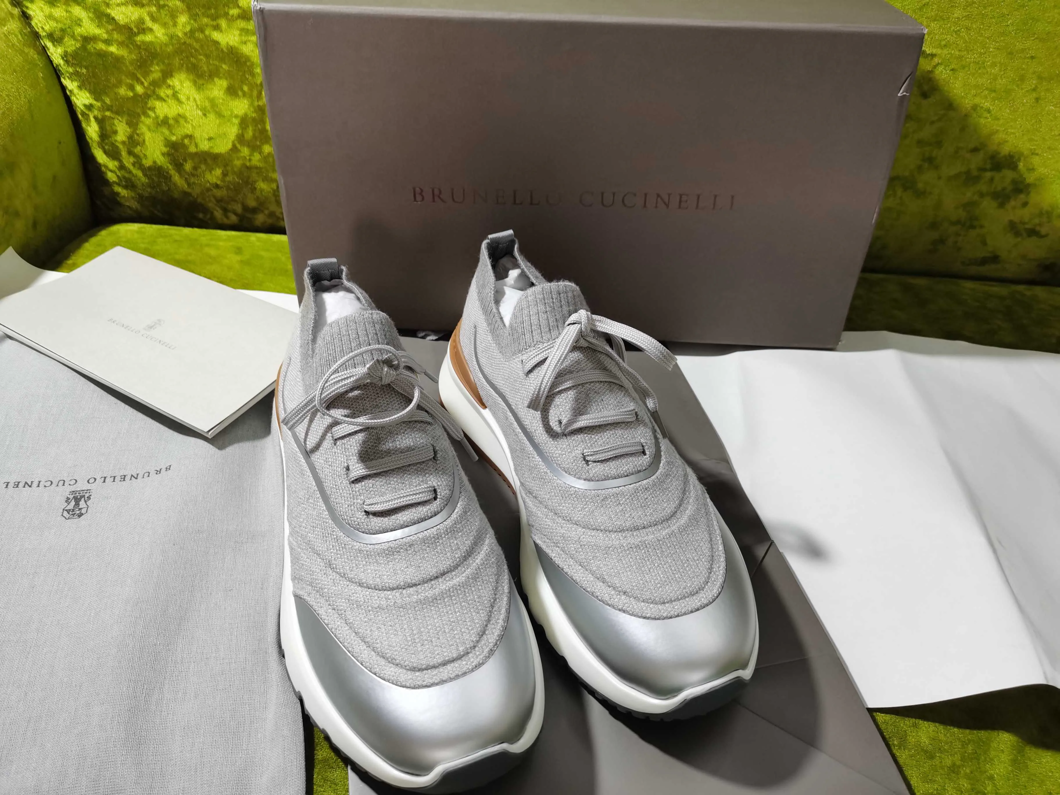 Кроссовки Мужские Brunello Cucinelli 543648