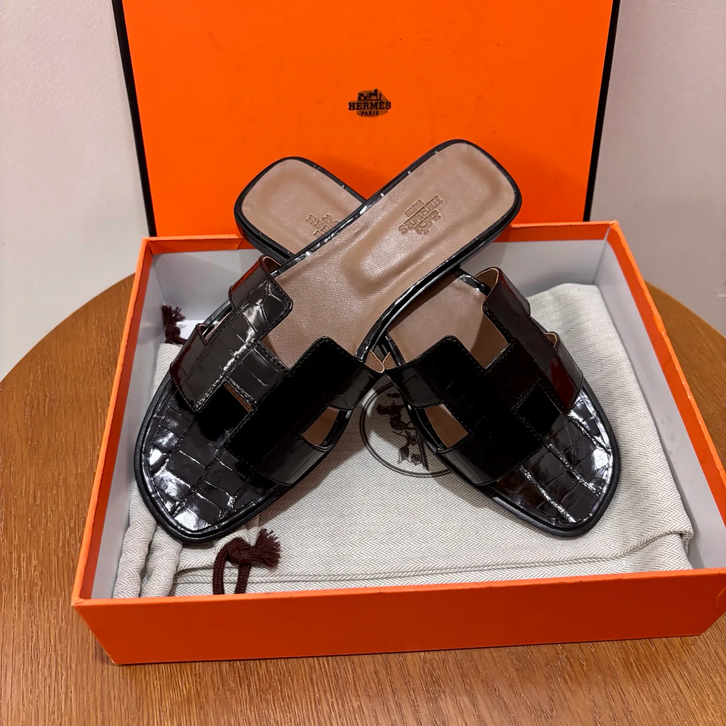 Шлепанцы Женские Hermes 4503988