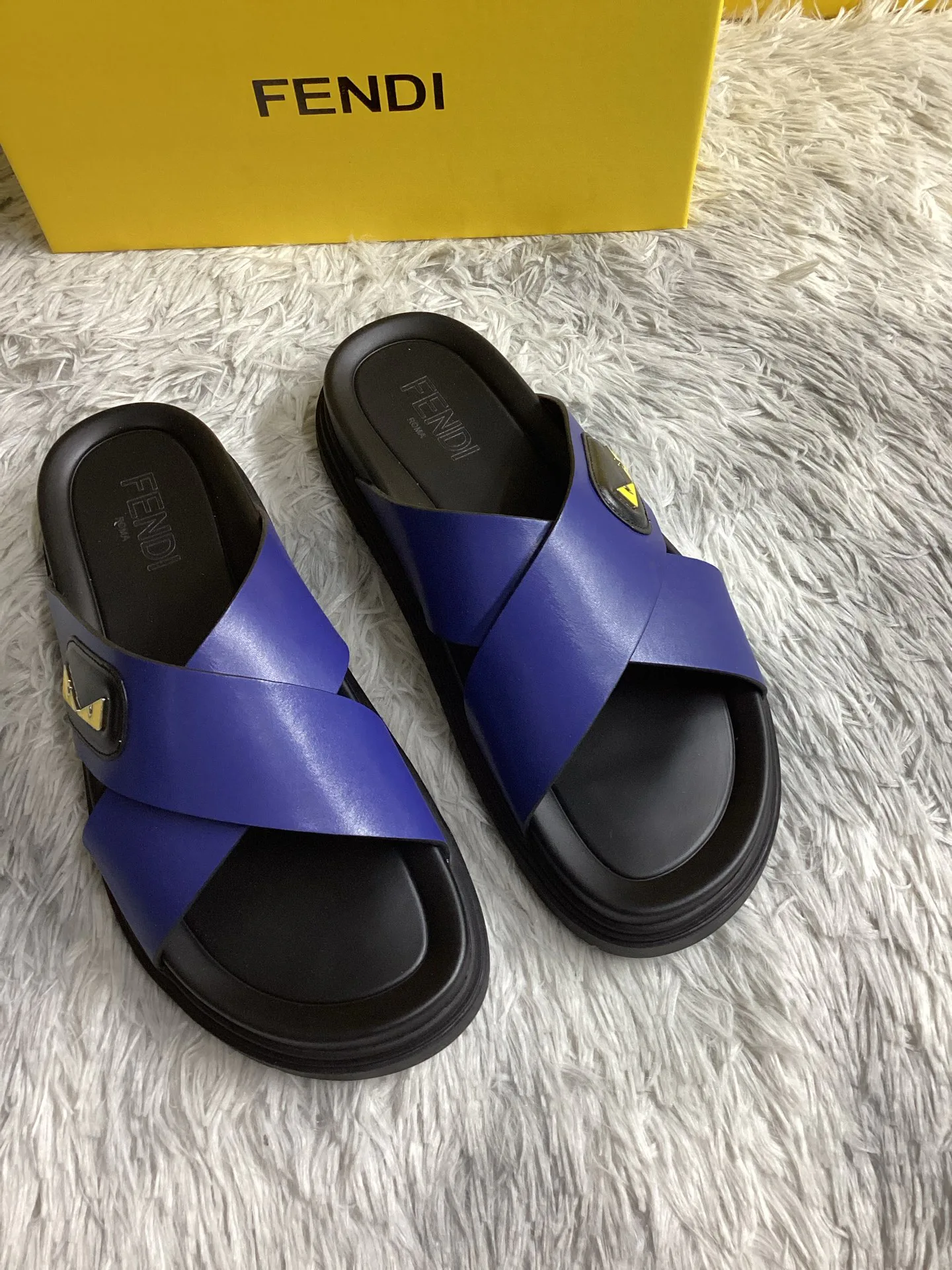 Шлепанцы Мужские Fendi 13353283