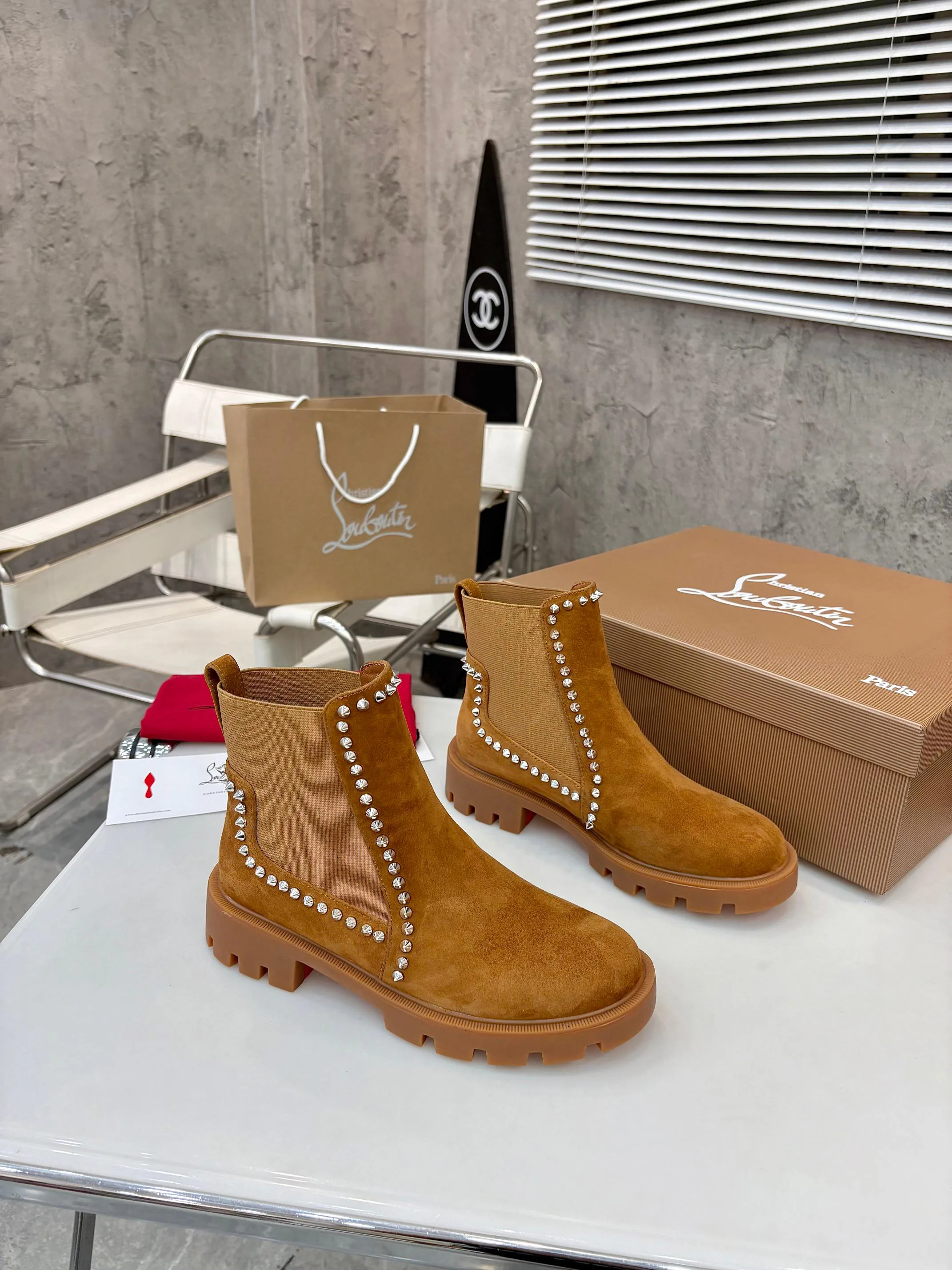 Ботинки Женские Christian Louboutin 152175