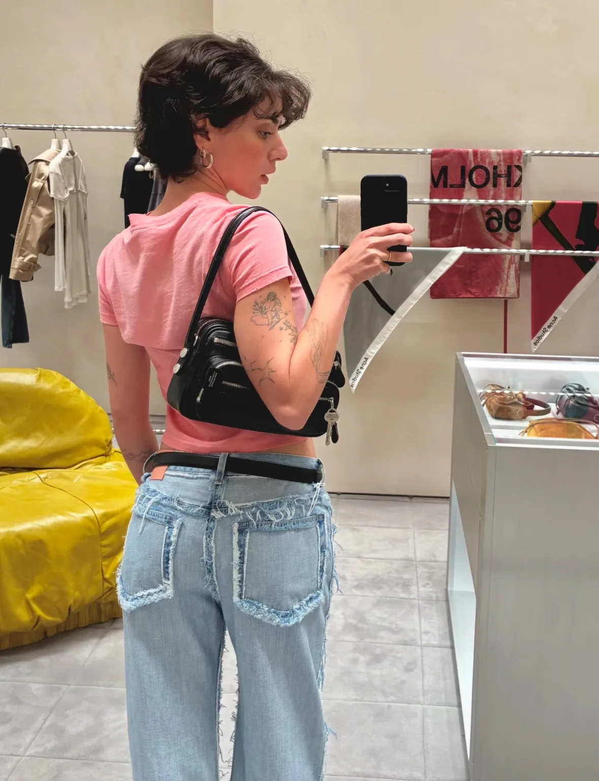 Футболки Женские Acne Studios 18132261