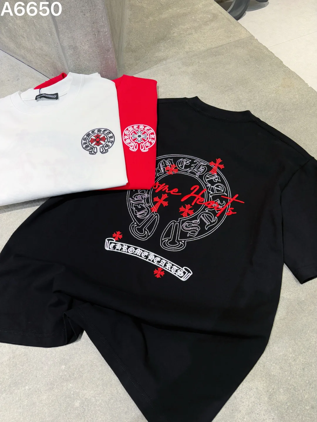 Футболки Мужские Chrome Hearts 11638789