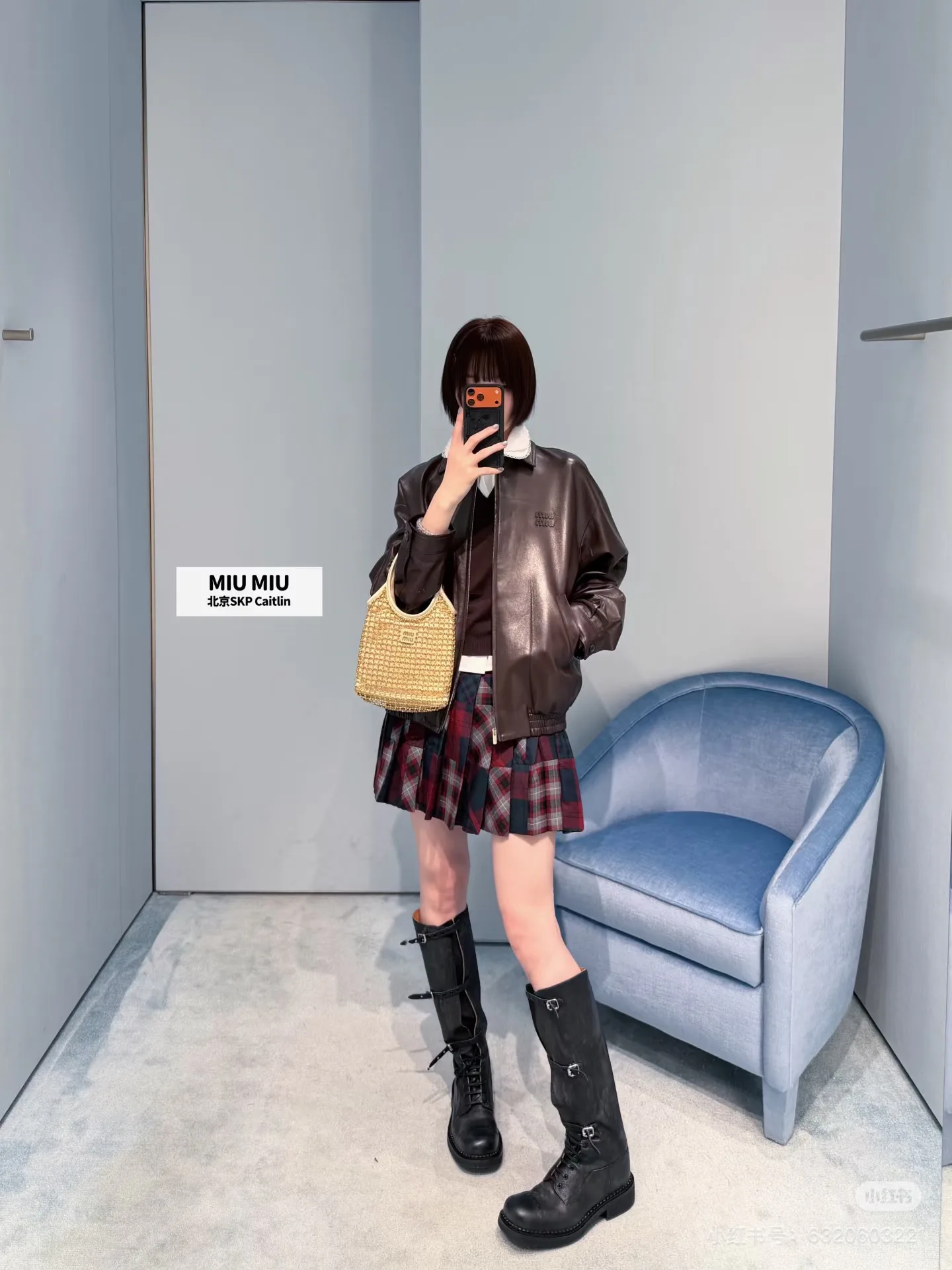 Кожаные Куртки И Дублёнки Женские Miu Miu 4960630