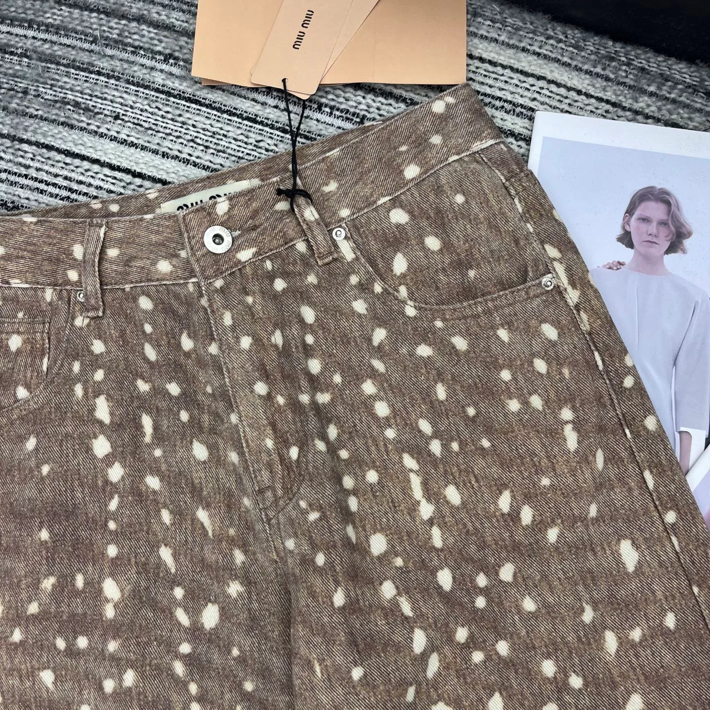 Джинсы Женские Miu Miu 24313