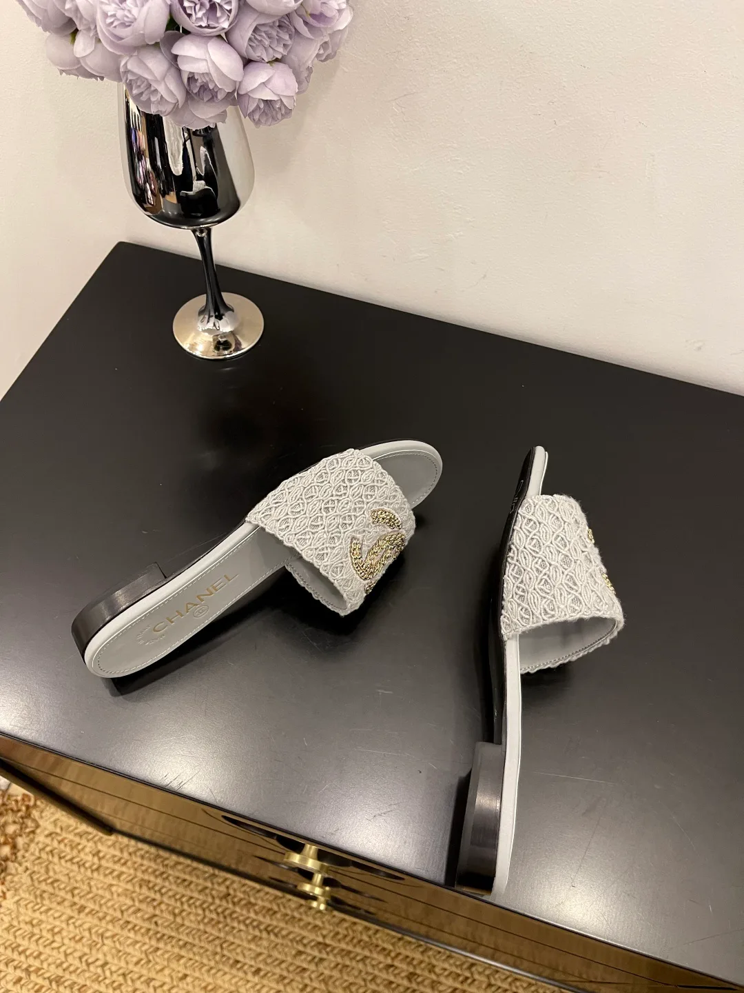 Шлепанцы Женские Chanel 48857