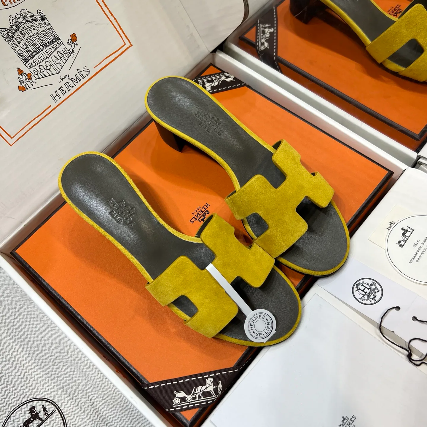 Босоножки Женские Hermes 5156669