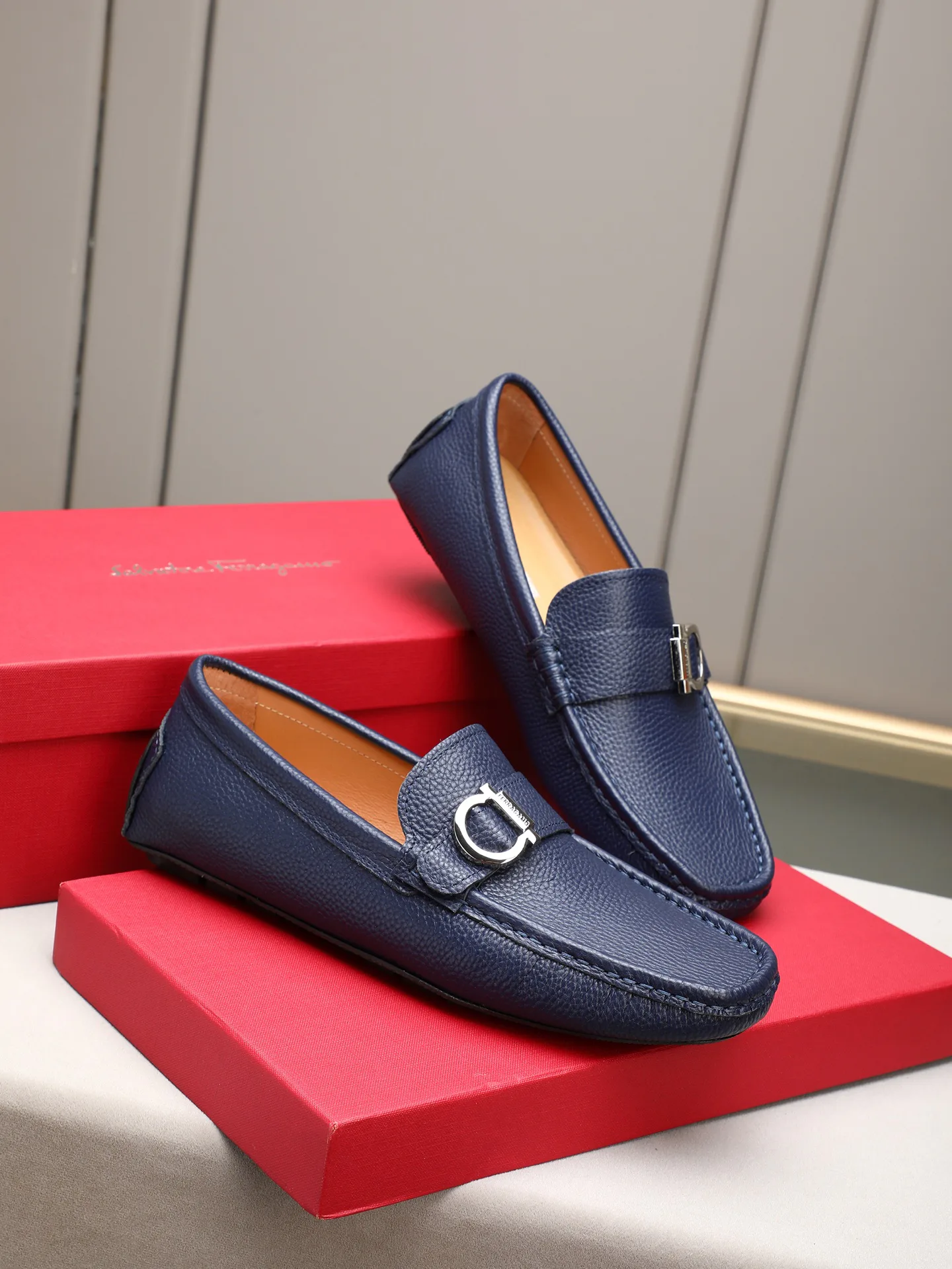 Мокасины Мужские Salvatore Ferragamo 5933246