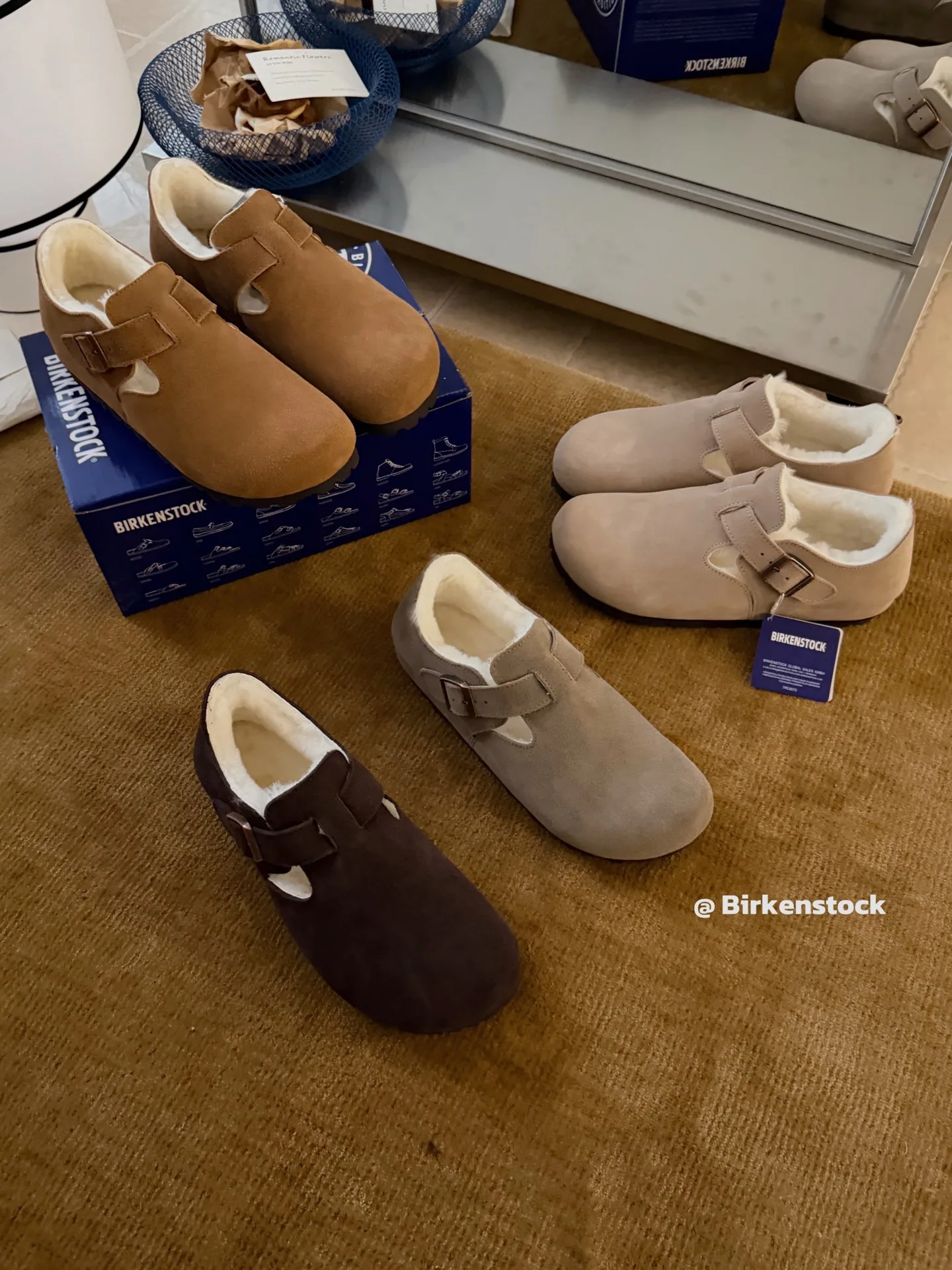 Мюли И Сабо Мужские Birkenstock 18308786