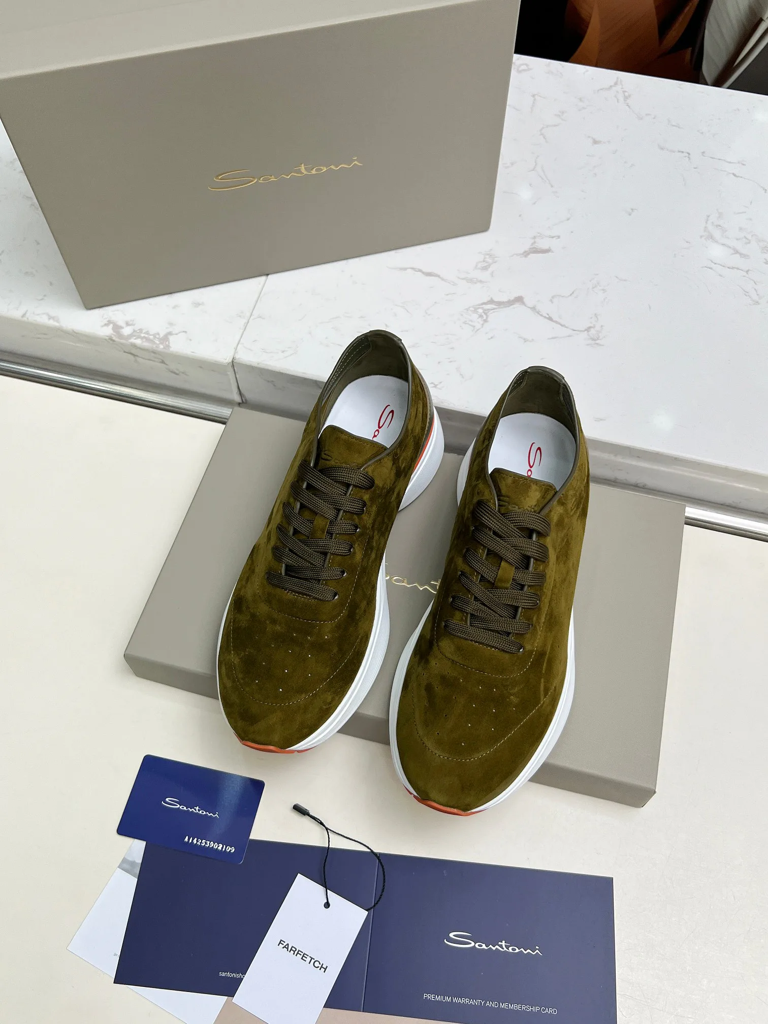 Кроссовки Мужские Santoni 105940