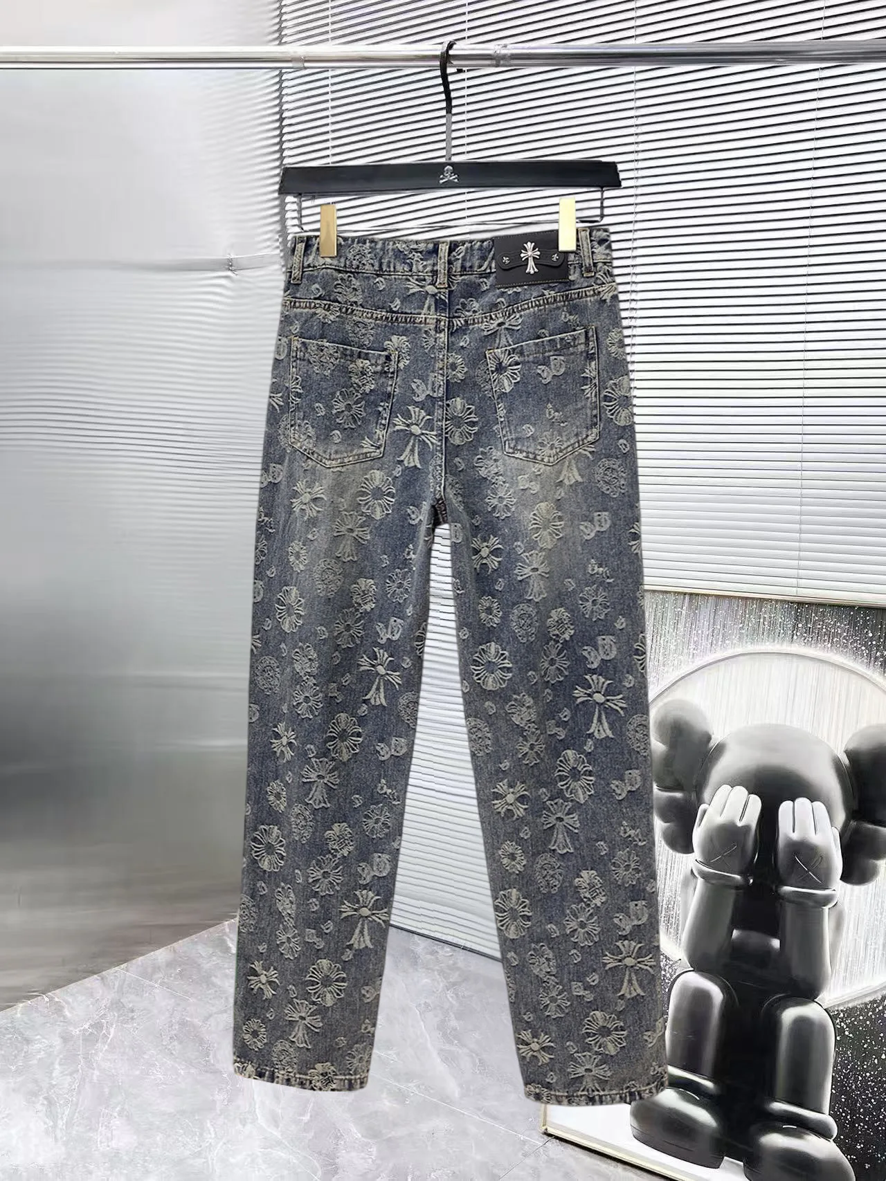 Джинсы Мужские Chrome Hearts 18499651