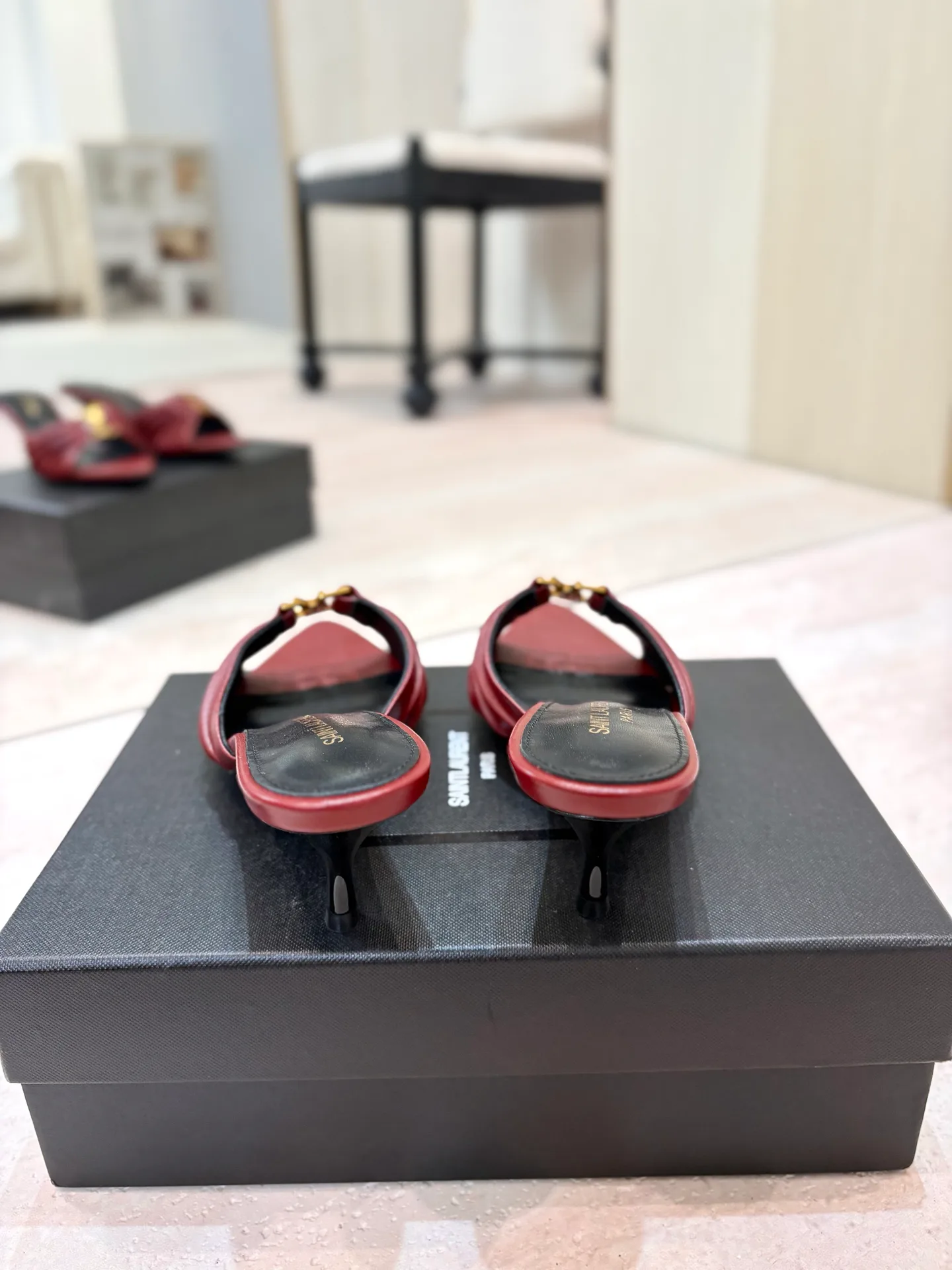 Мюли И Сабо Женские Saint Laurent 17476039
