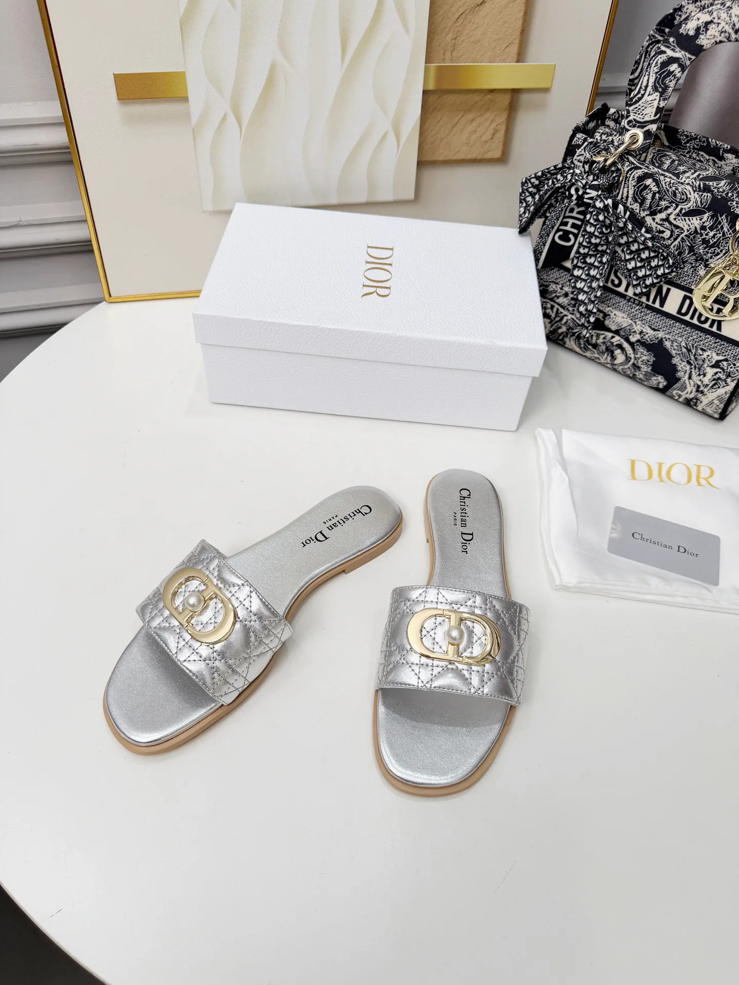 Шлепанцы Женские Christian Dior 913184