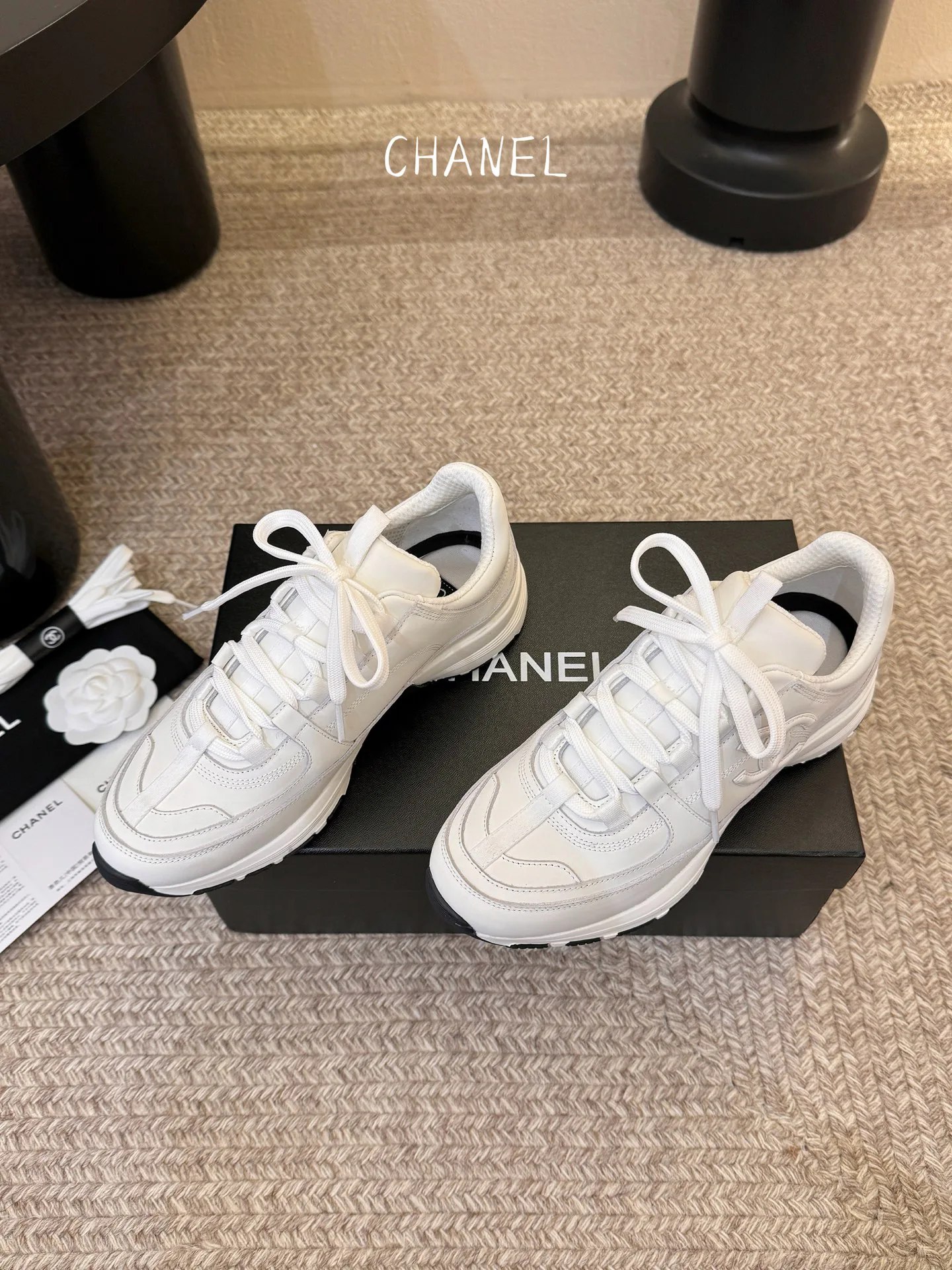 Кроссовки Женские Chanel 11389184