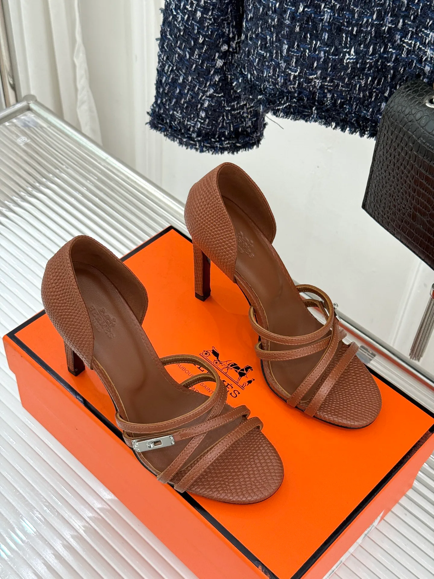 Босоножки Женские Hermes 13465486