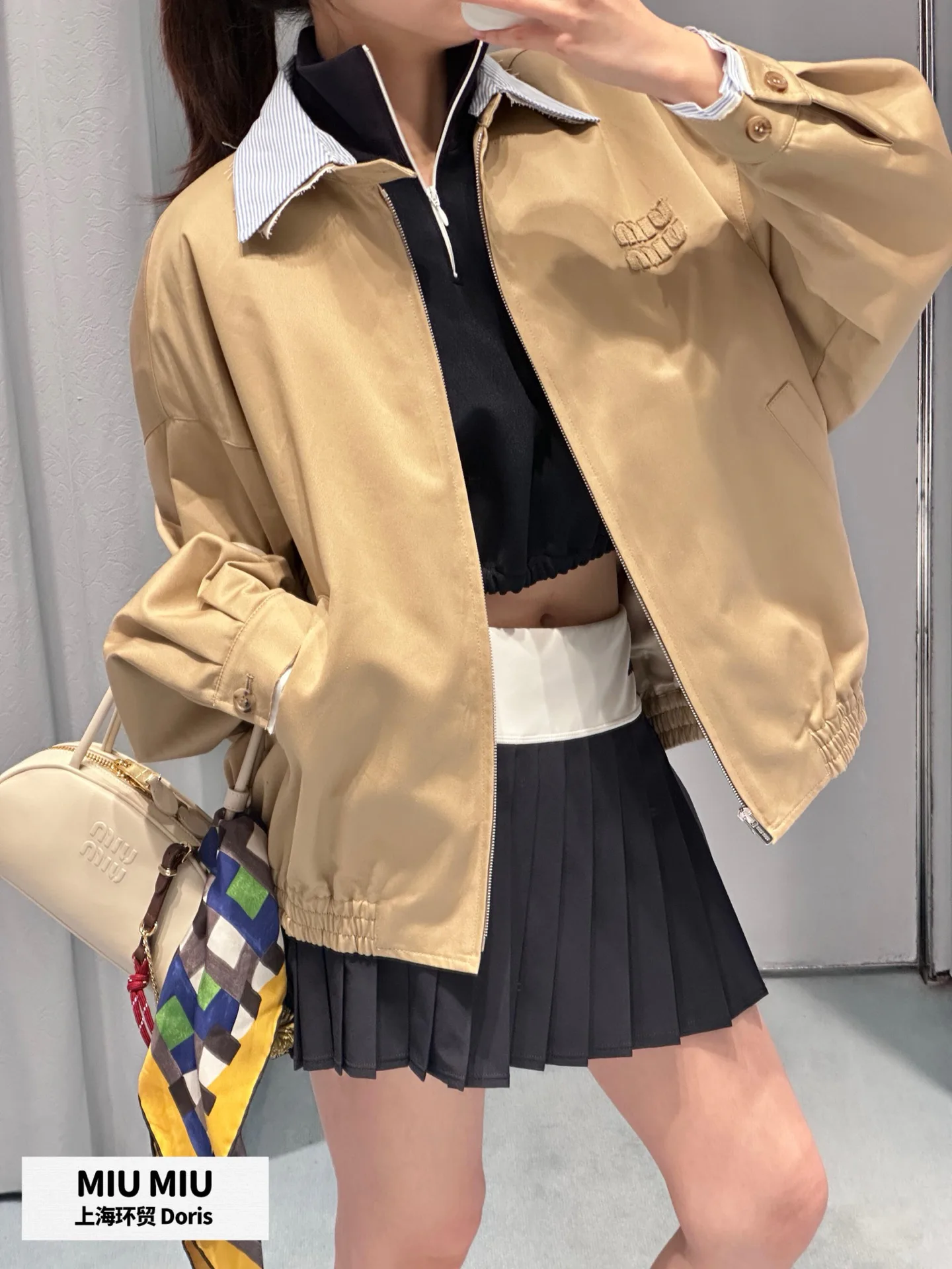 Куртки И Пуховики Женские Miu Miu 11213507