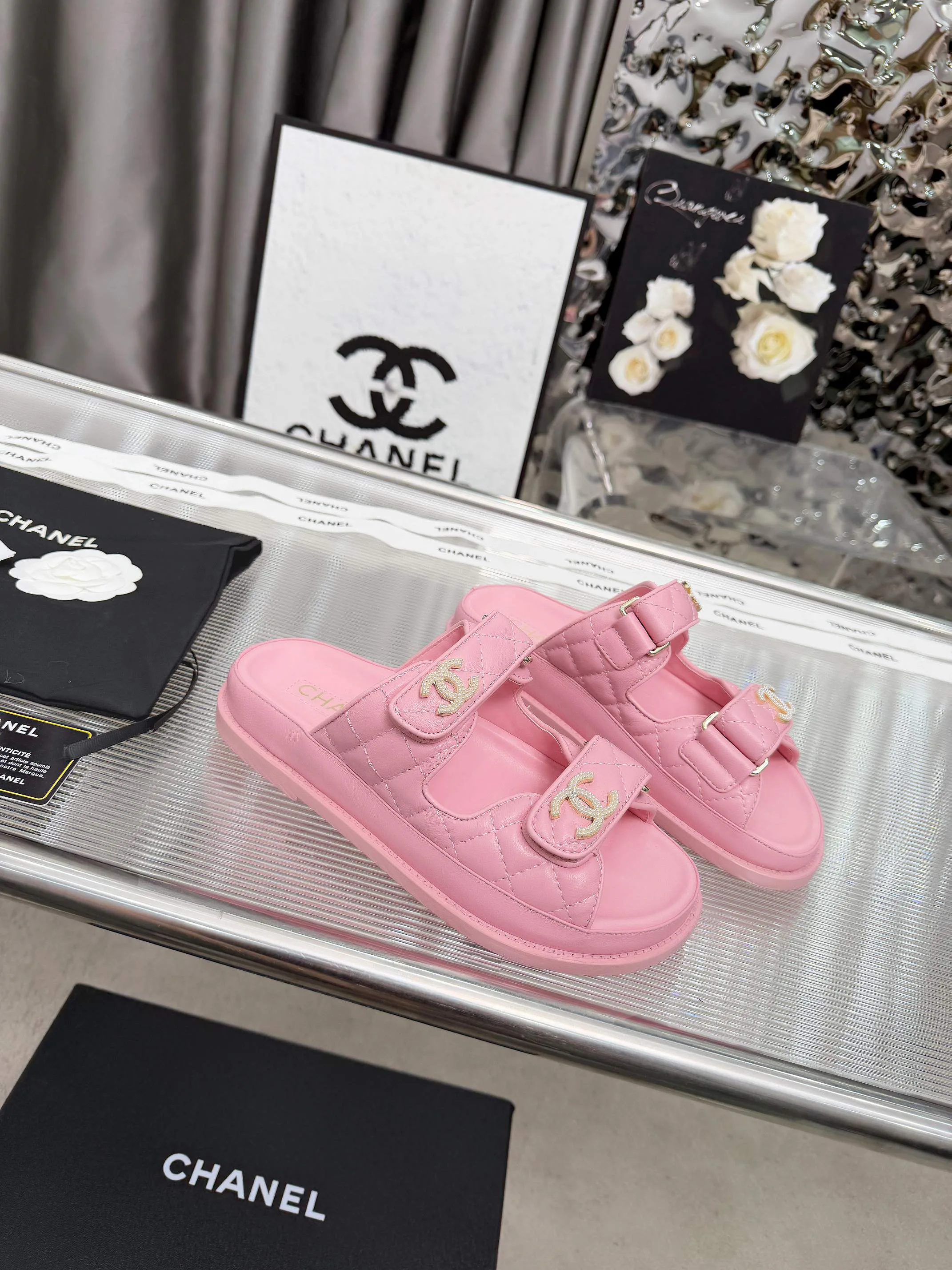 Босоножки Женские Chanel 11633065