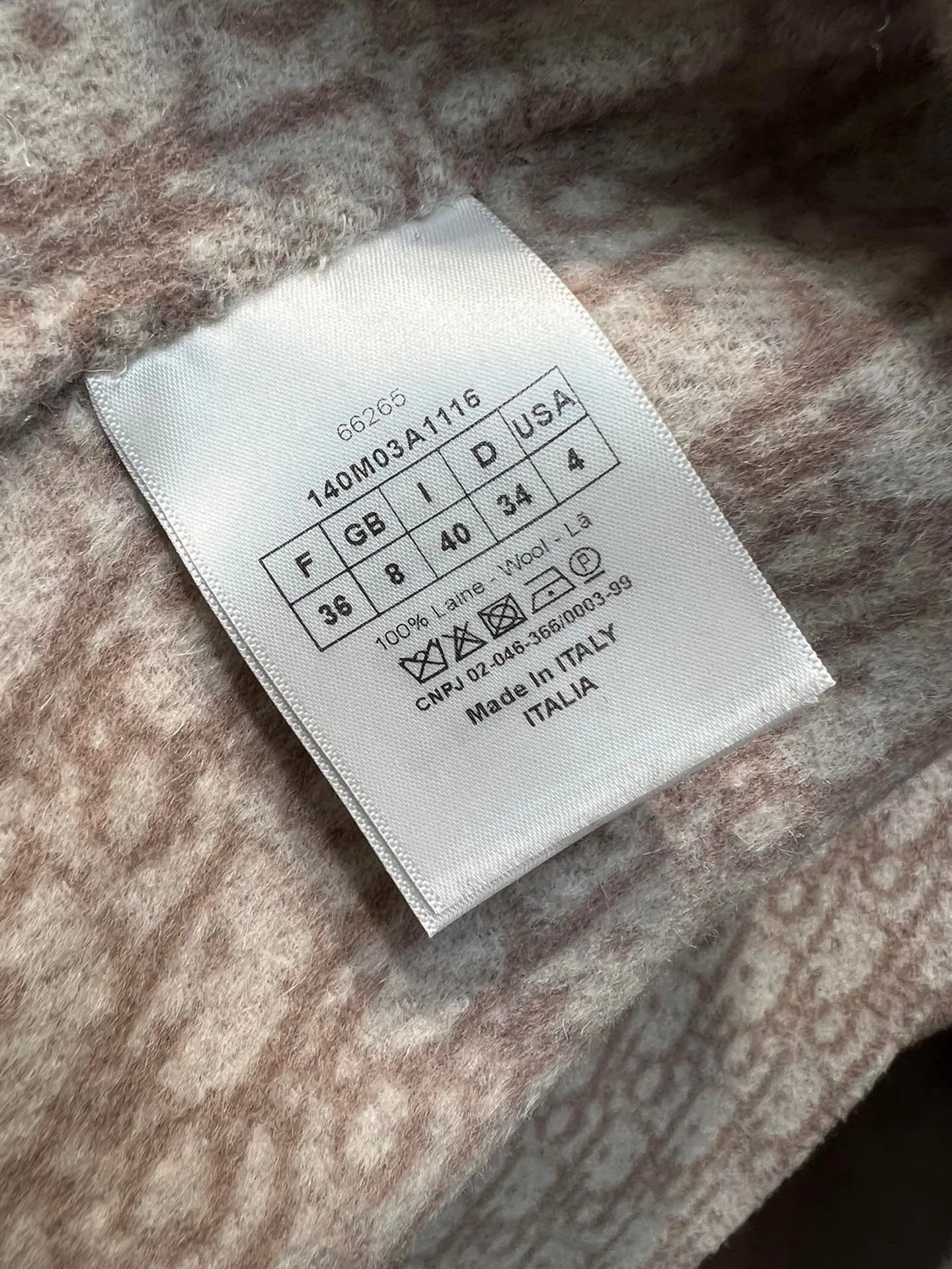 Пальто Женские Christian Dior 1757223