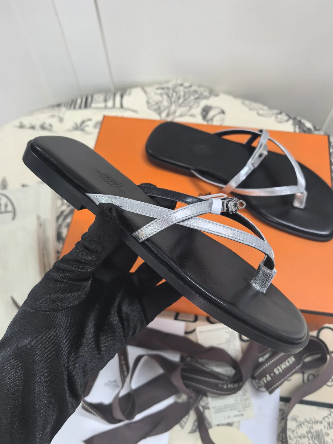 Шлепанцы Женские Hermes 14637914