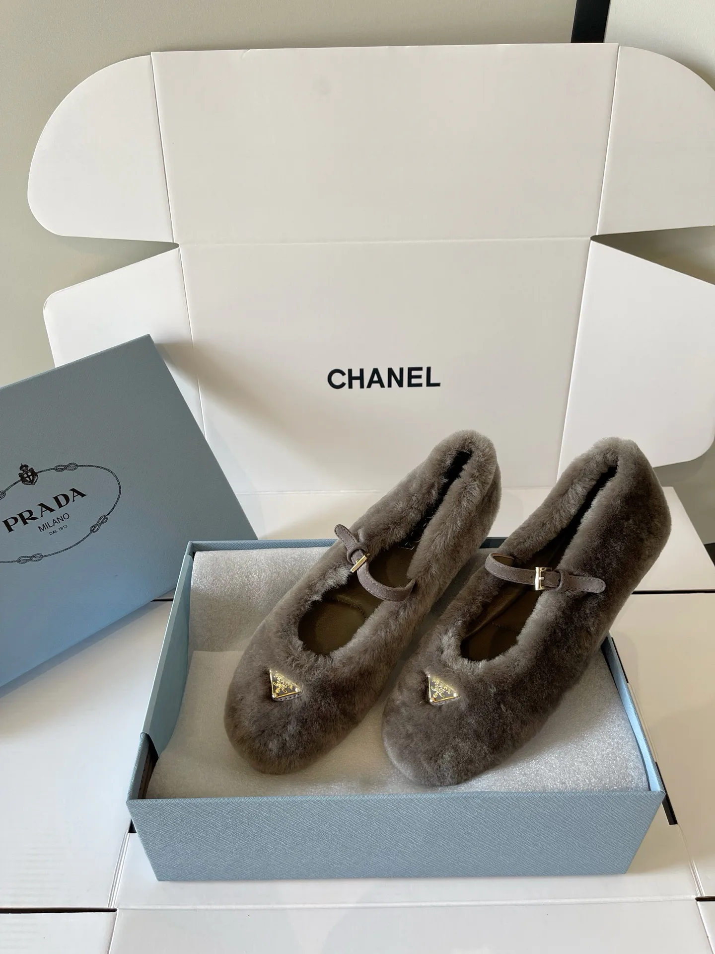 Балетки Женские Prada 18703542
