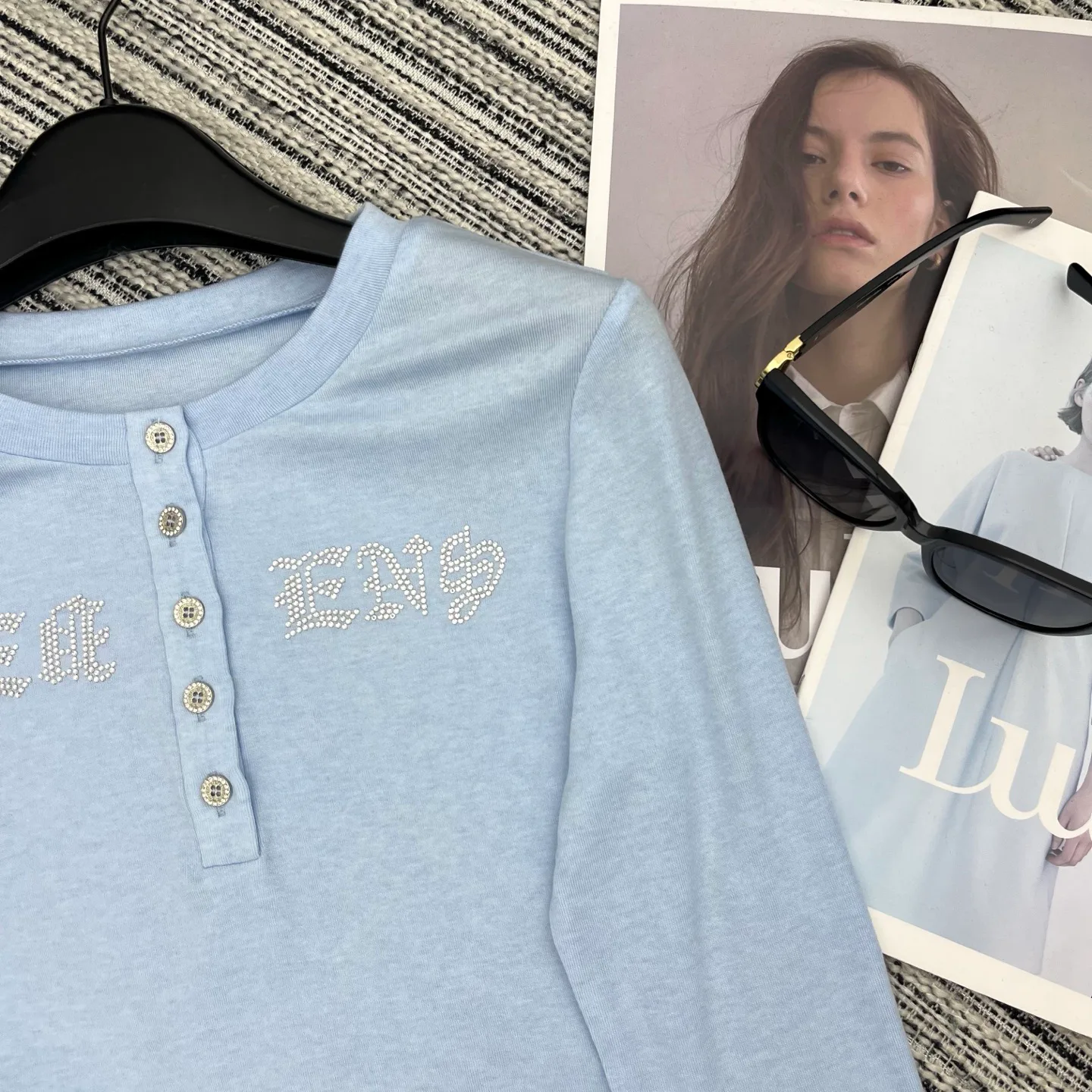 Лонгсливы Женские Chrome Hearts 1401340