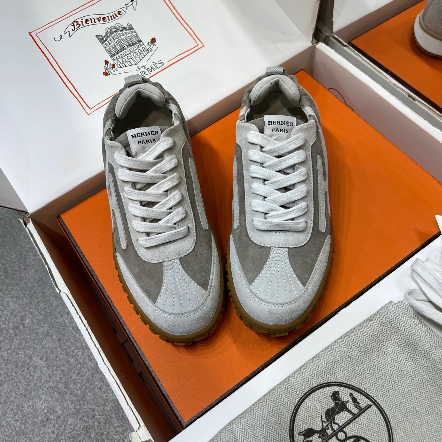 Кроссовки Мужские Hermes 148929