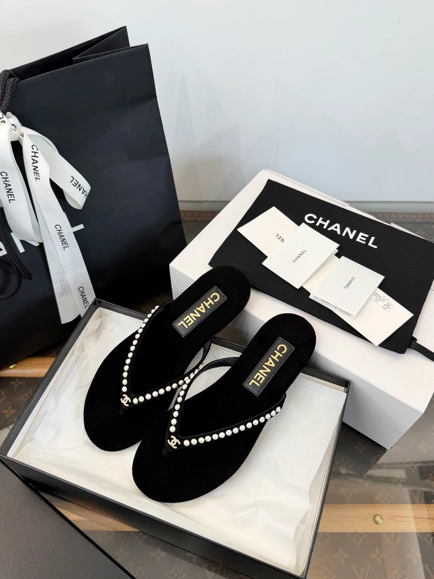 Шлепанцы Женские Chanel 12831965