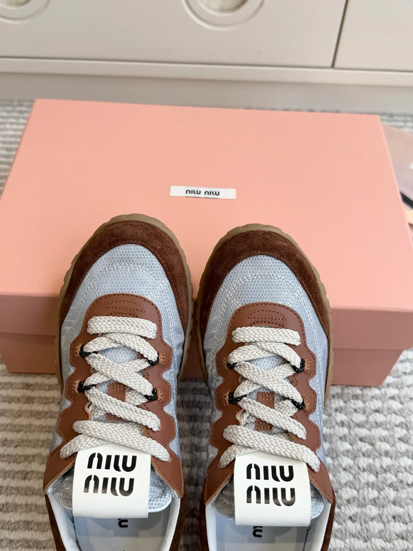 Кроссовки Женские Miu Miu 18559241