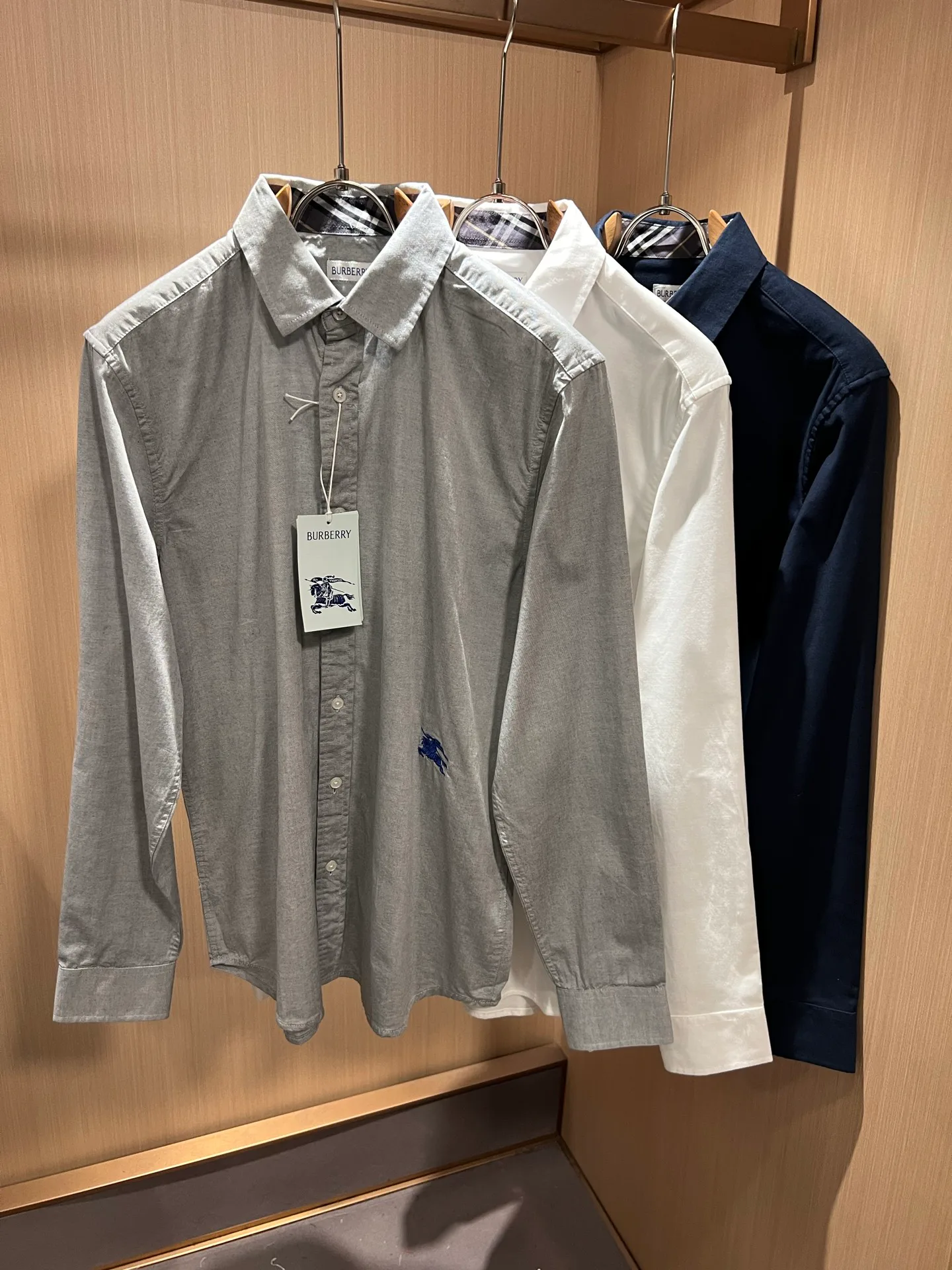 Рубашки Мужские Burberry 18395746