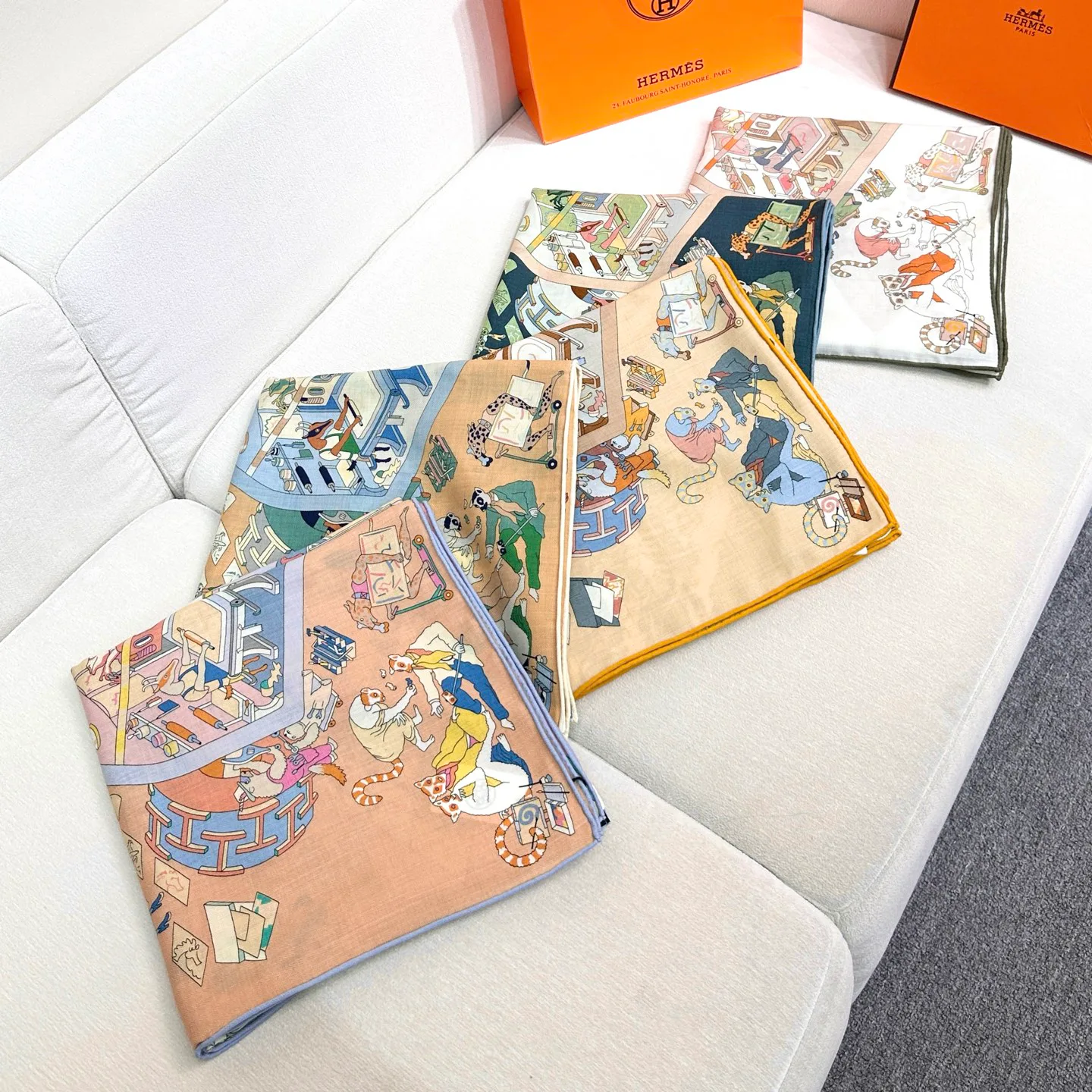 Платки Hermes 18501123