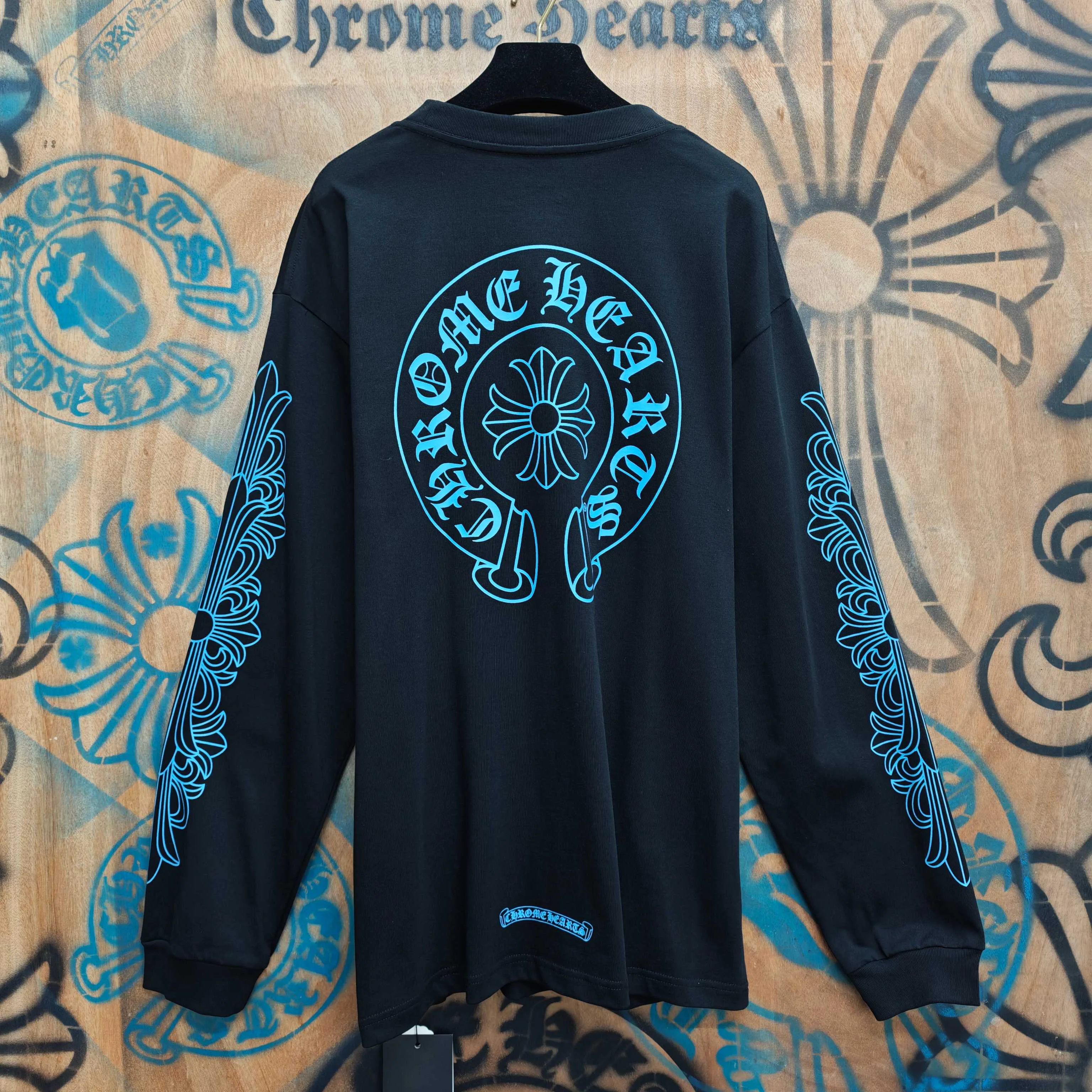Лонгсливы Мужские Chrome Hearts 11808751