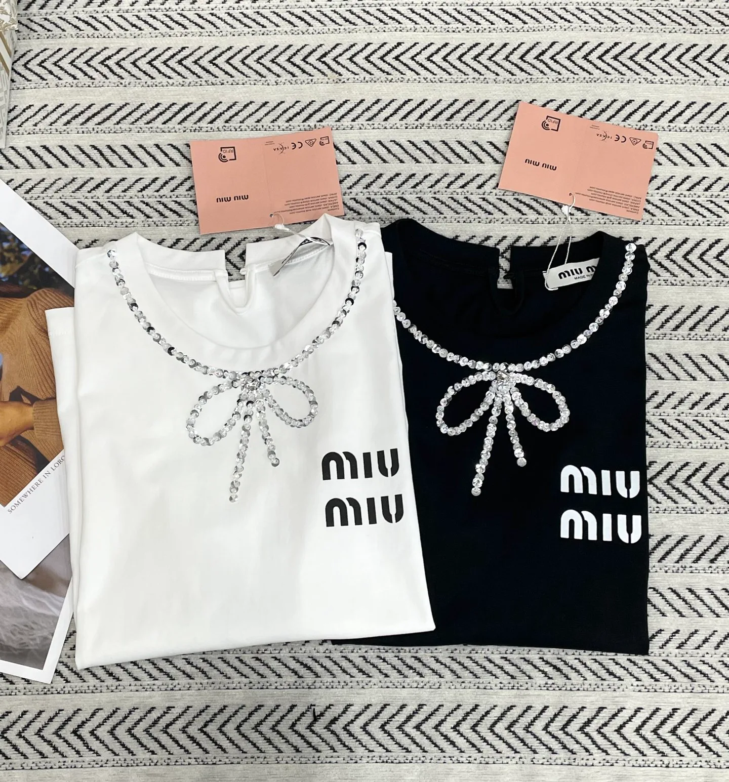 Футболки Женские Miu Miu 12351356