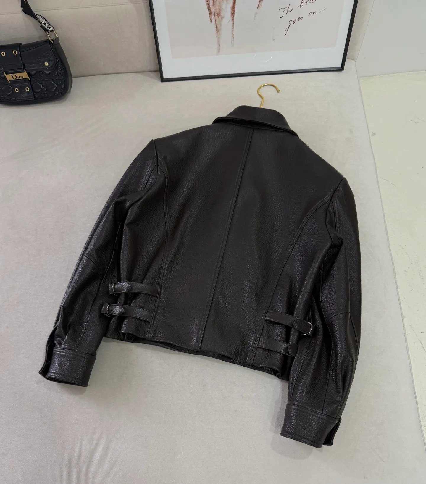 Кожаные Куртки И Дублёнки Женские Saint Laurent 18259824