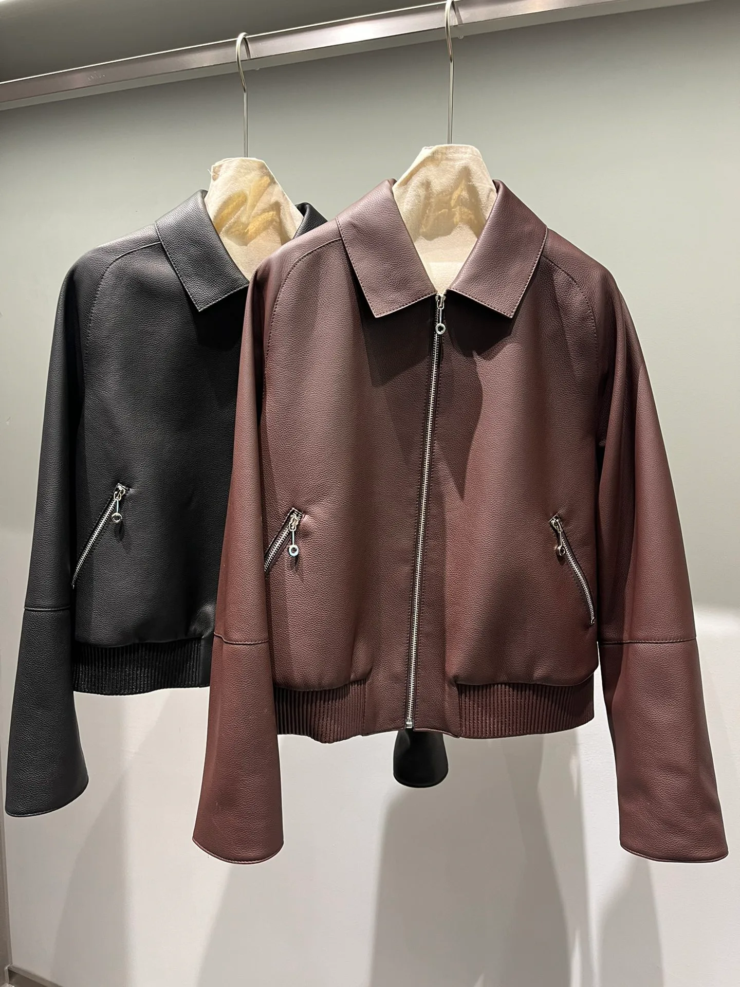 Кожаные Куртки И Дублёнки Женские Hermes 10037662