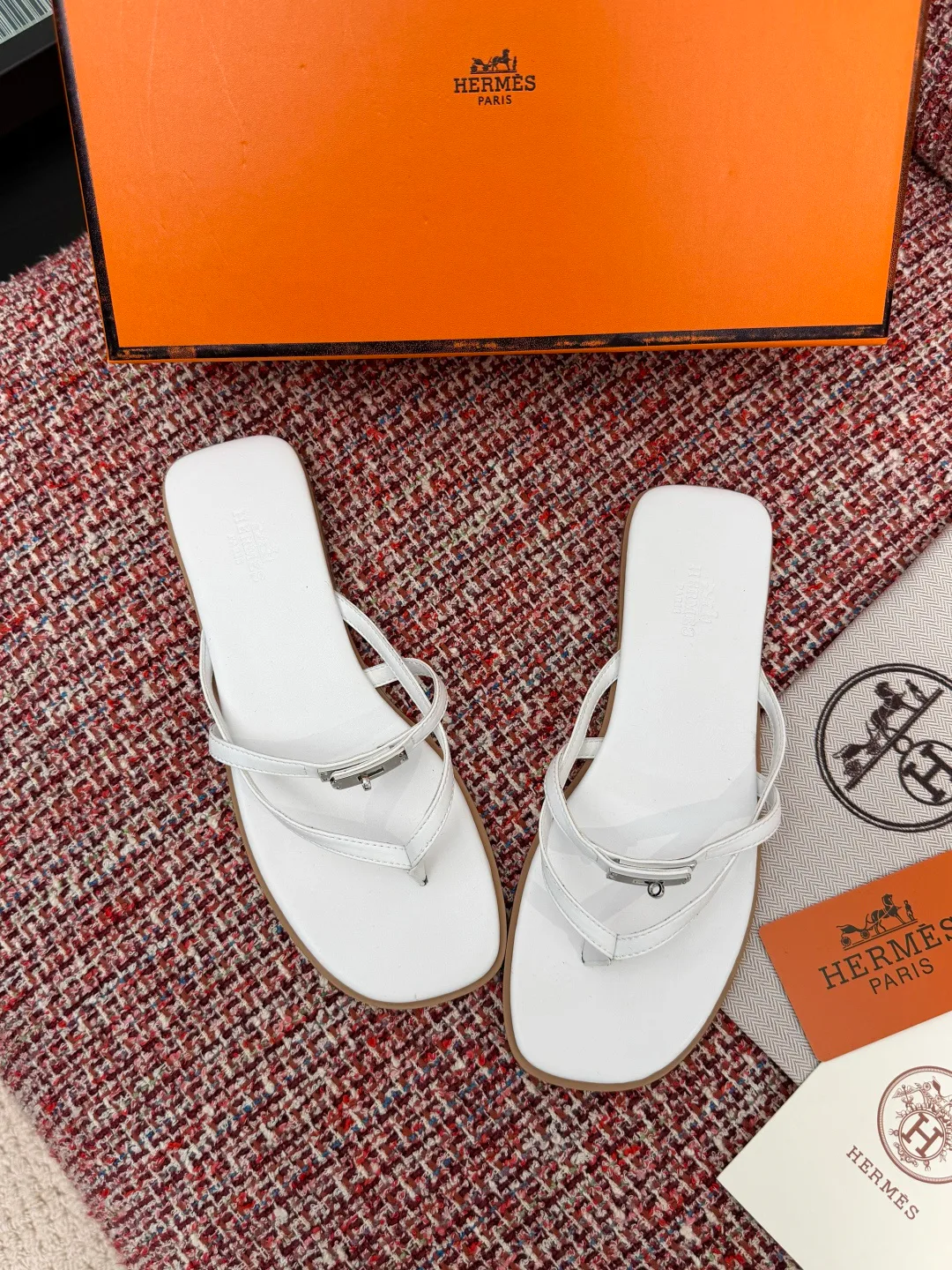 Шлепанцы Женские Hermes 1809509