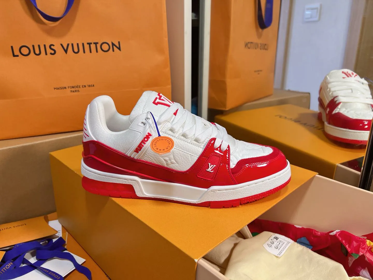 Кроссовки Женские Louis Vuitton 1880917