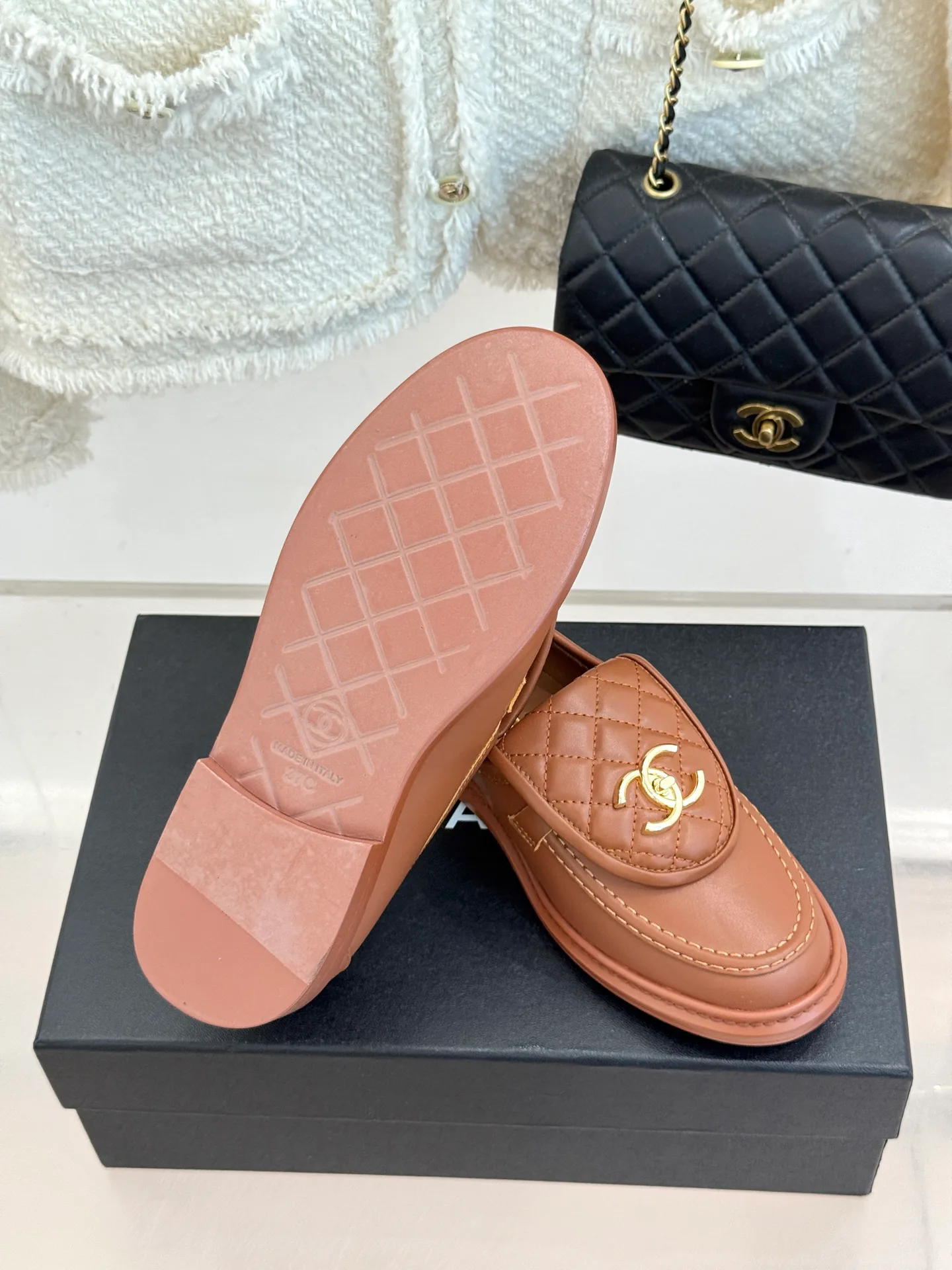 Лоферы И Мокасины Женские Chanel 17336067