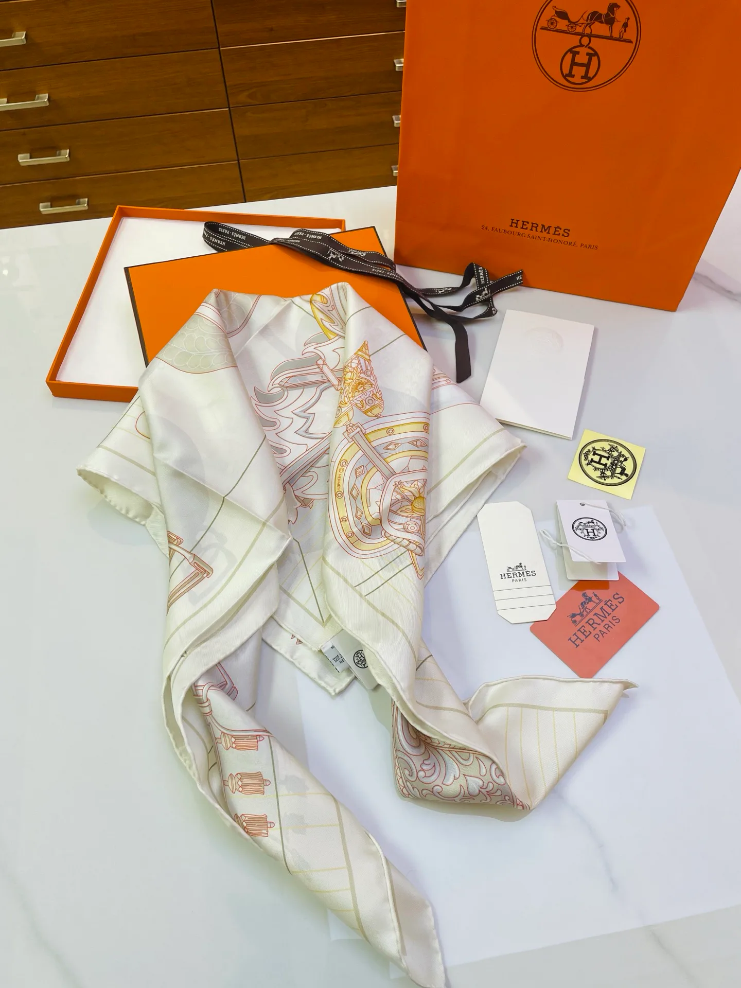 Шарфы Hermes 2643444