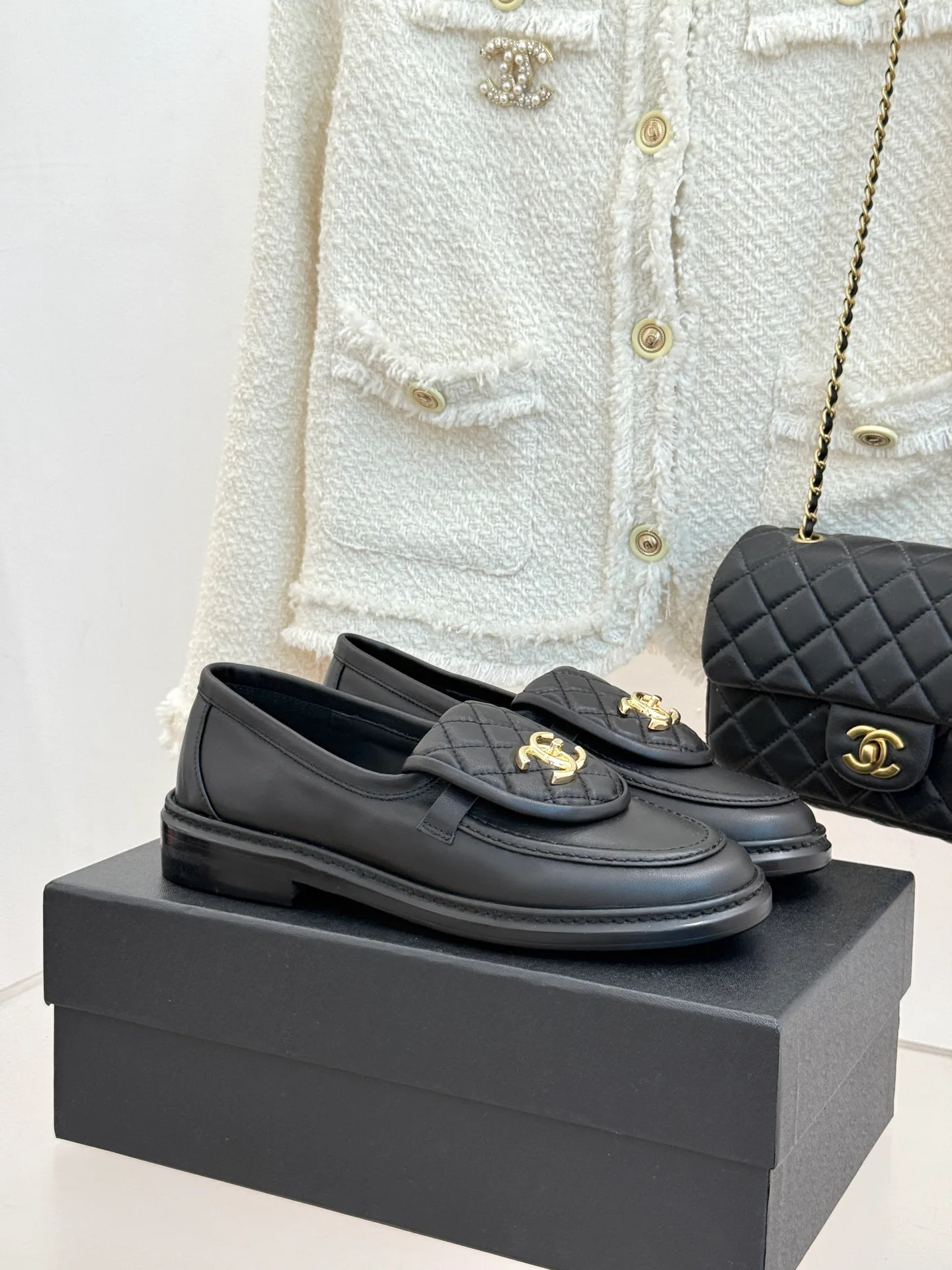 Лоферы И Мокасины Женские Chanel 17336072