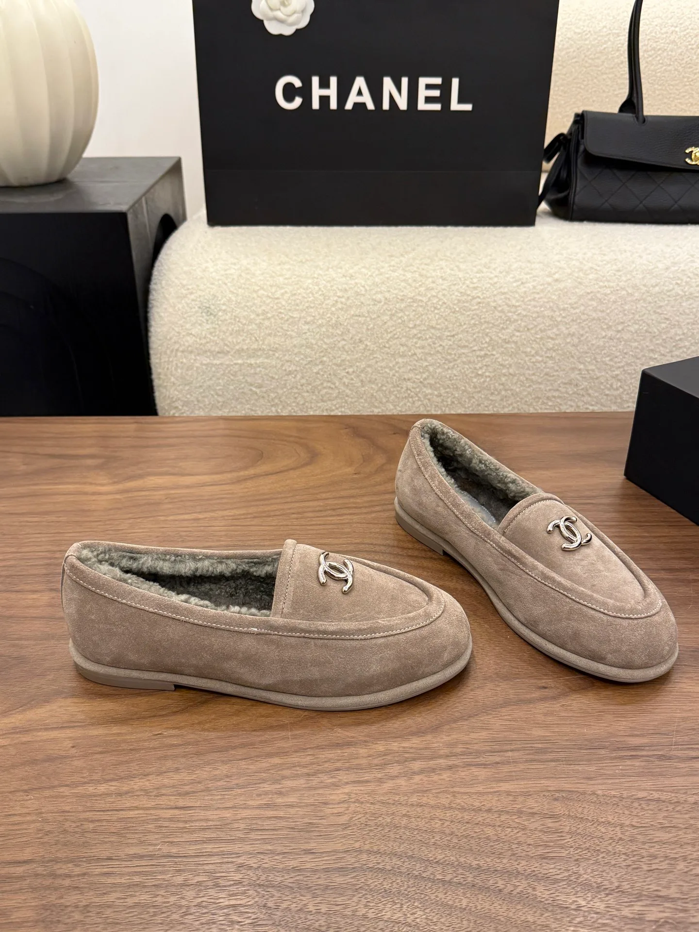 Лоферы И Мокасины Женские Chanel 18223700