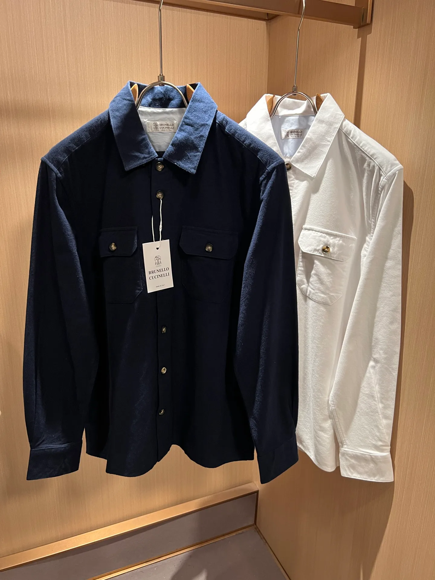 Рубашки Мужские Brunello Cucinelli 18343183