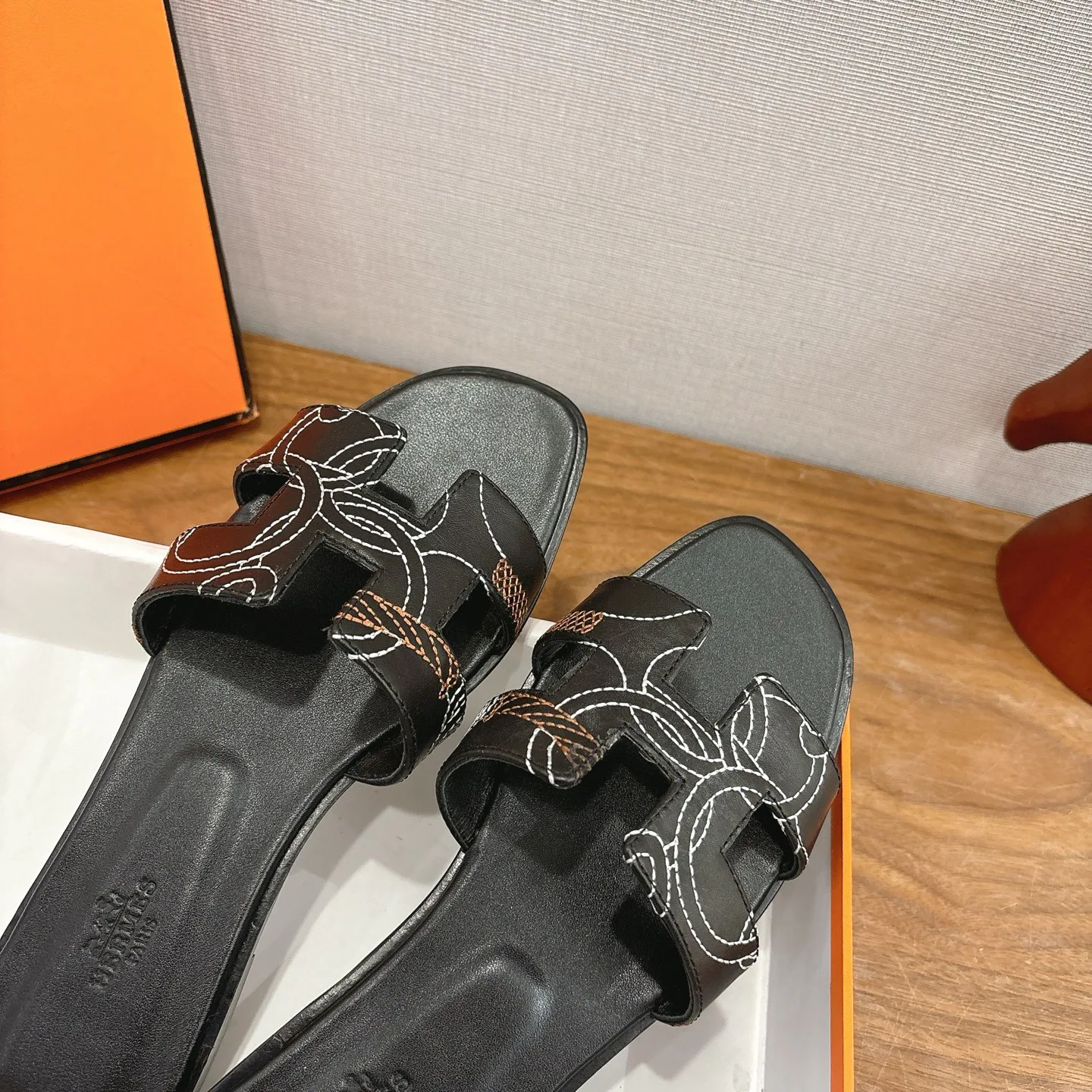 Шлепанцы Женские Hermes 399024