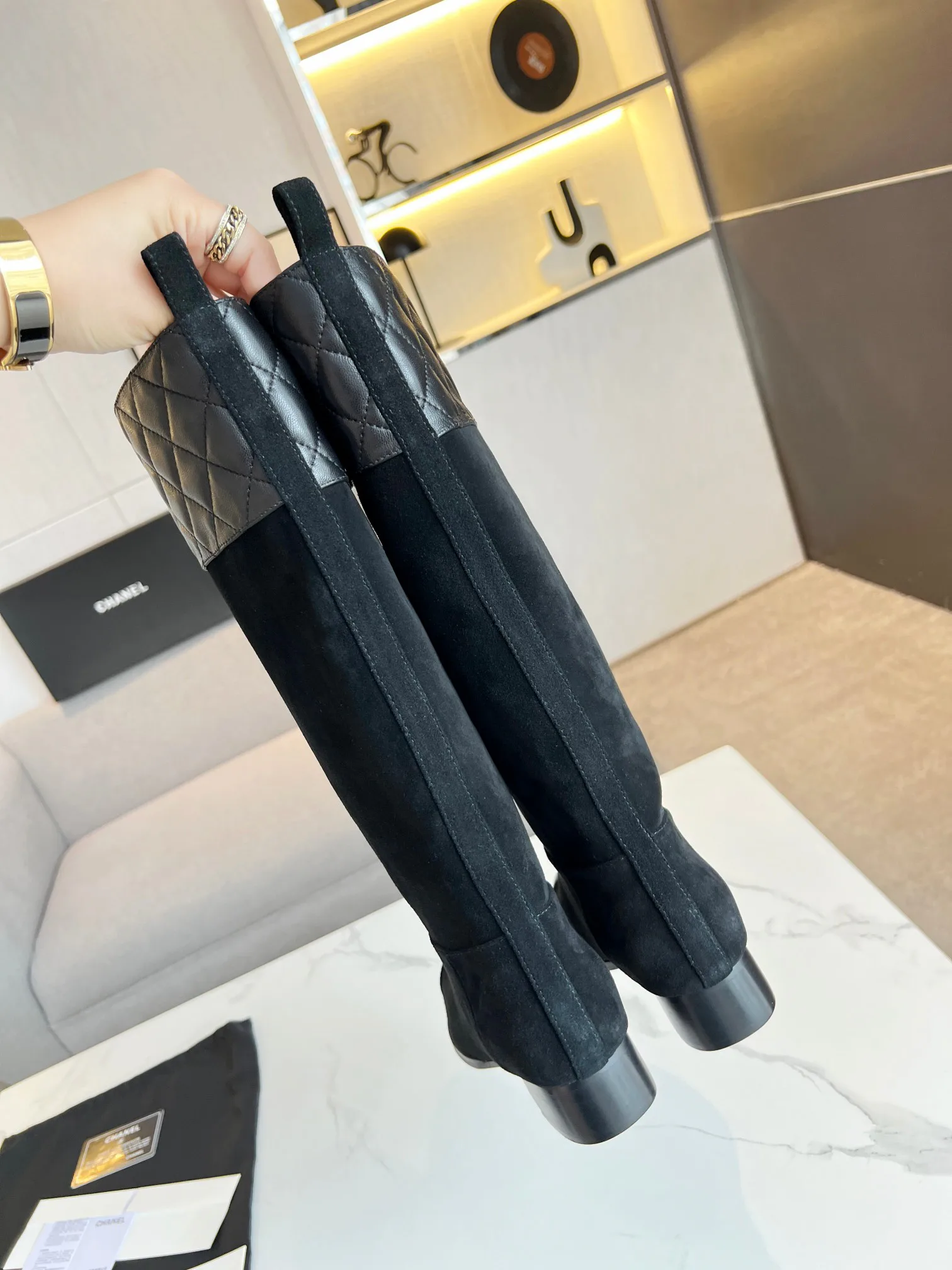 Сапоги Женские Chanel 369478