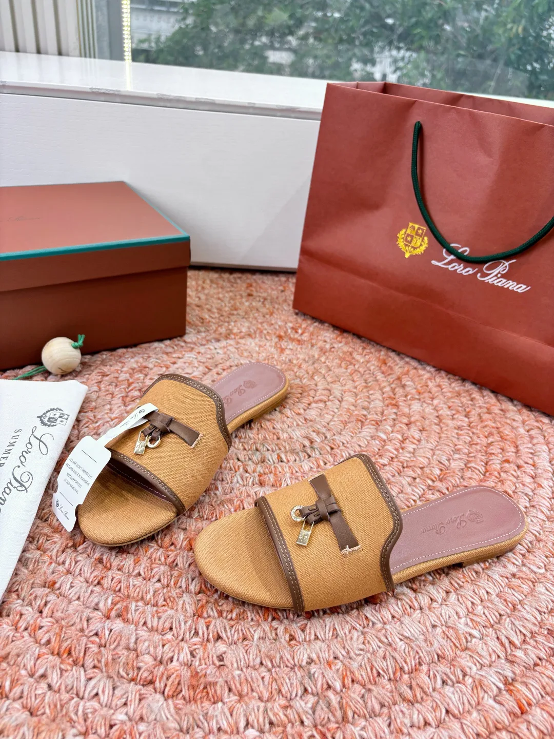 Шлепанцы Женские Loro Piana 11745826