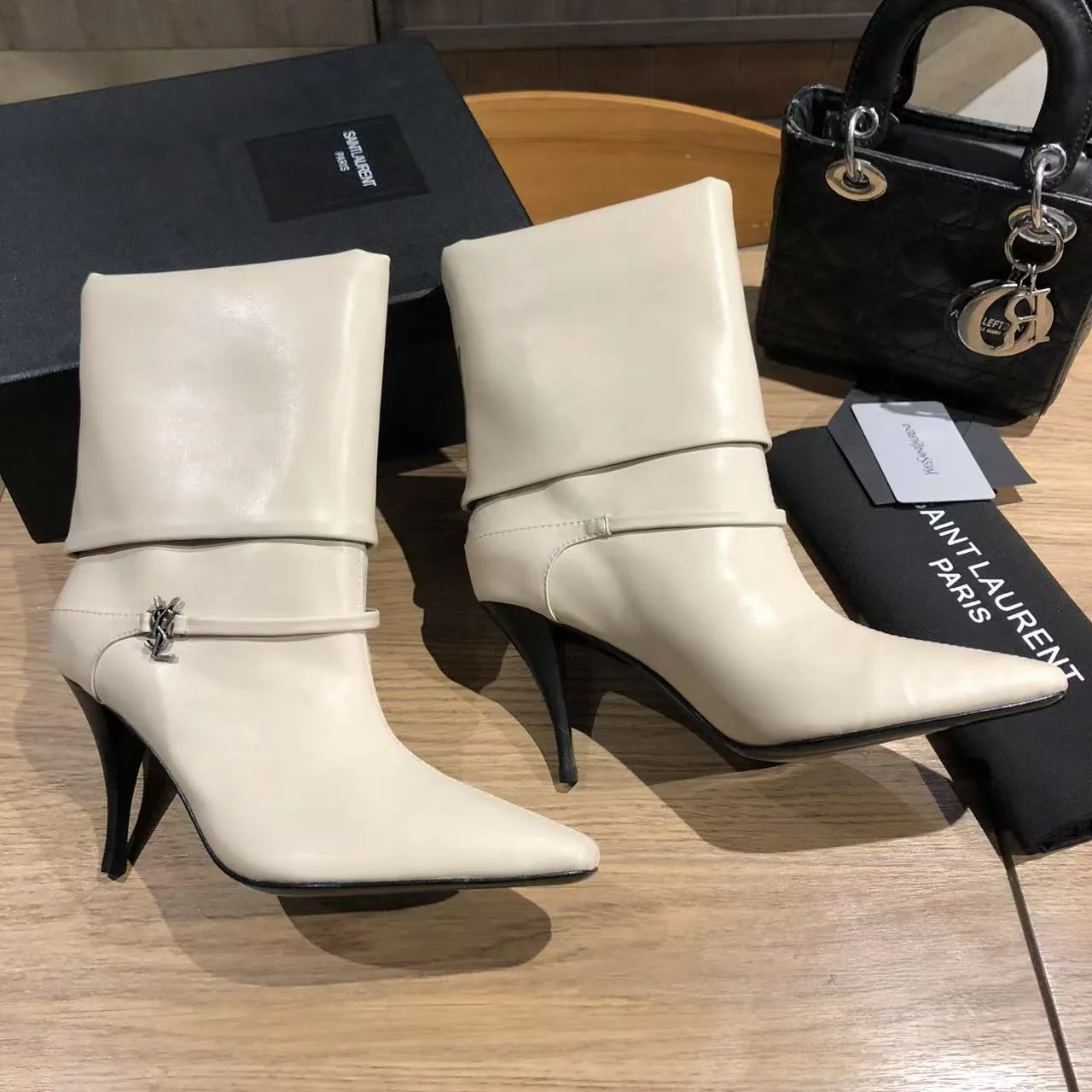 Ботильоны Женские Saint Laurent 19308394
