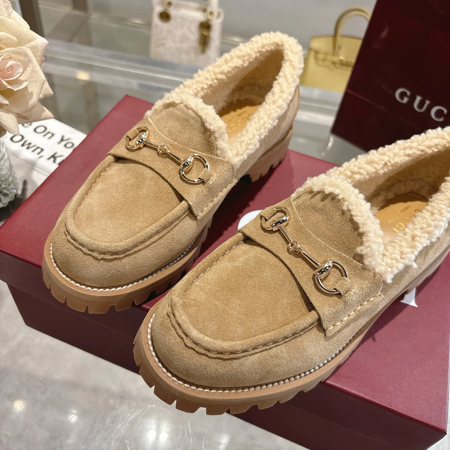 Лоферы Женские Gucci 280582