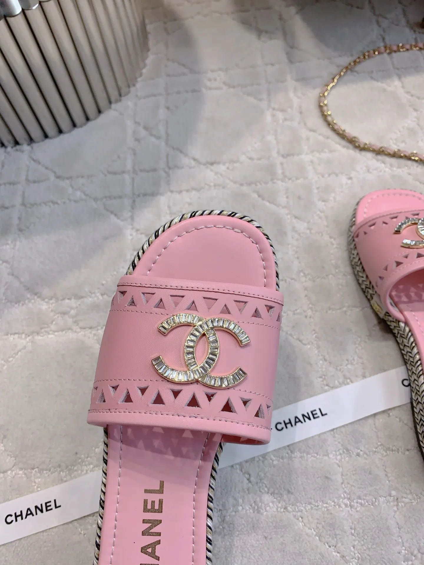 Шлепанцы Женские Chanel 34869