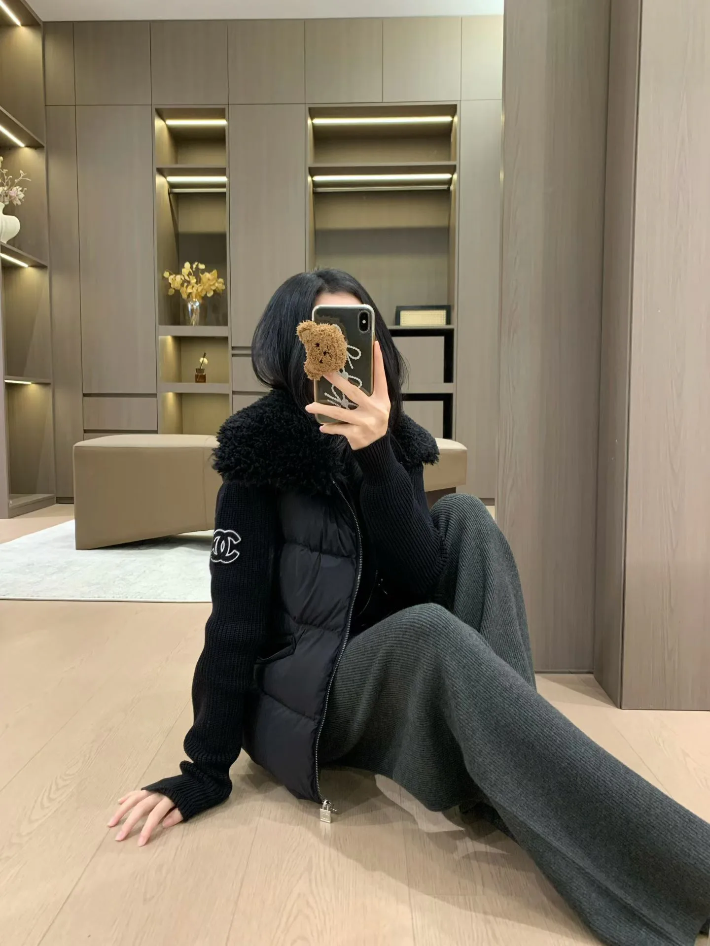 Куртки И Пуховики Женские Chanel 18858040